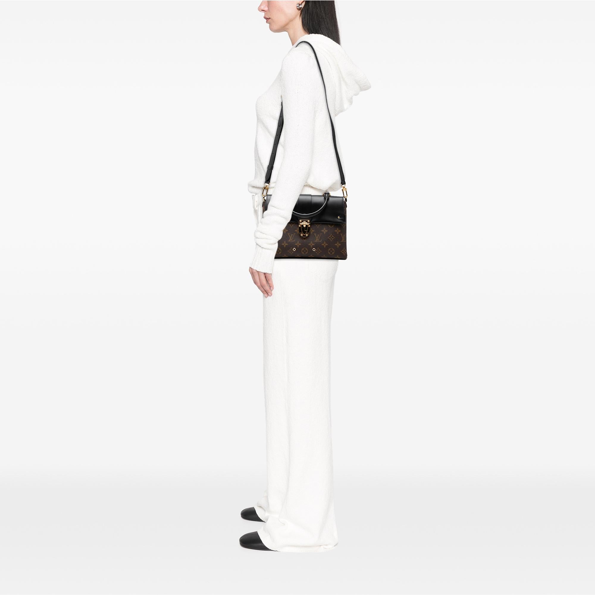 Louis Vuitton Monogram One Handle Flap MM Satchel