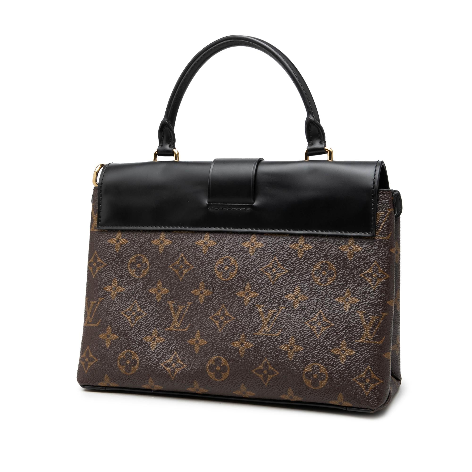 Louis Vuitton Monogram One Handle Flap MM Satchel
