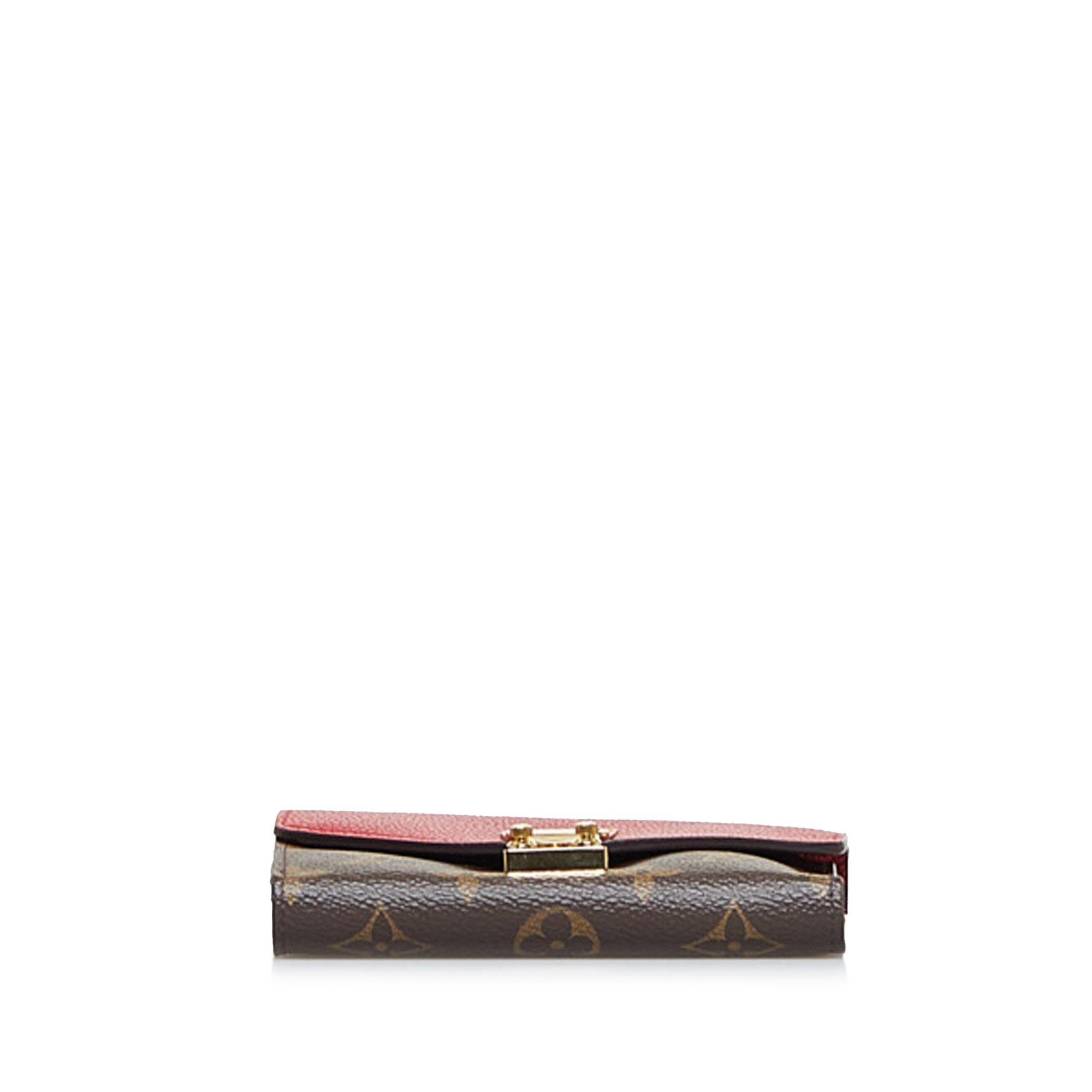 Louis Vuitton Monogram Pallas Compact Wallet (SHG-aCvYfa)