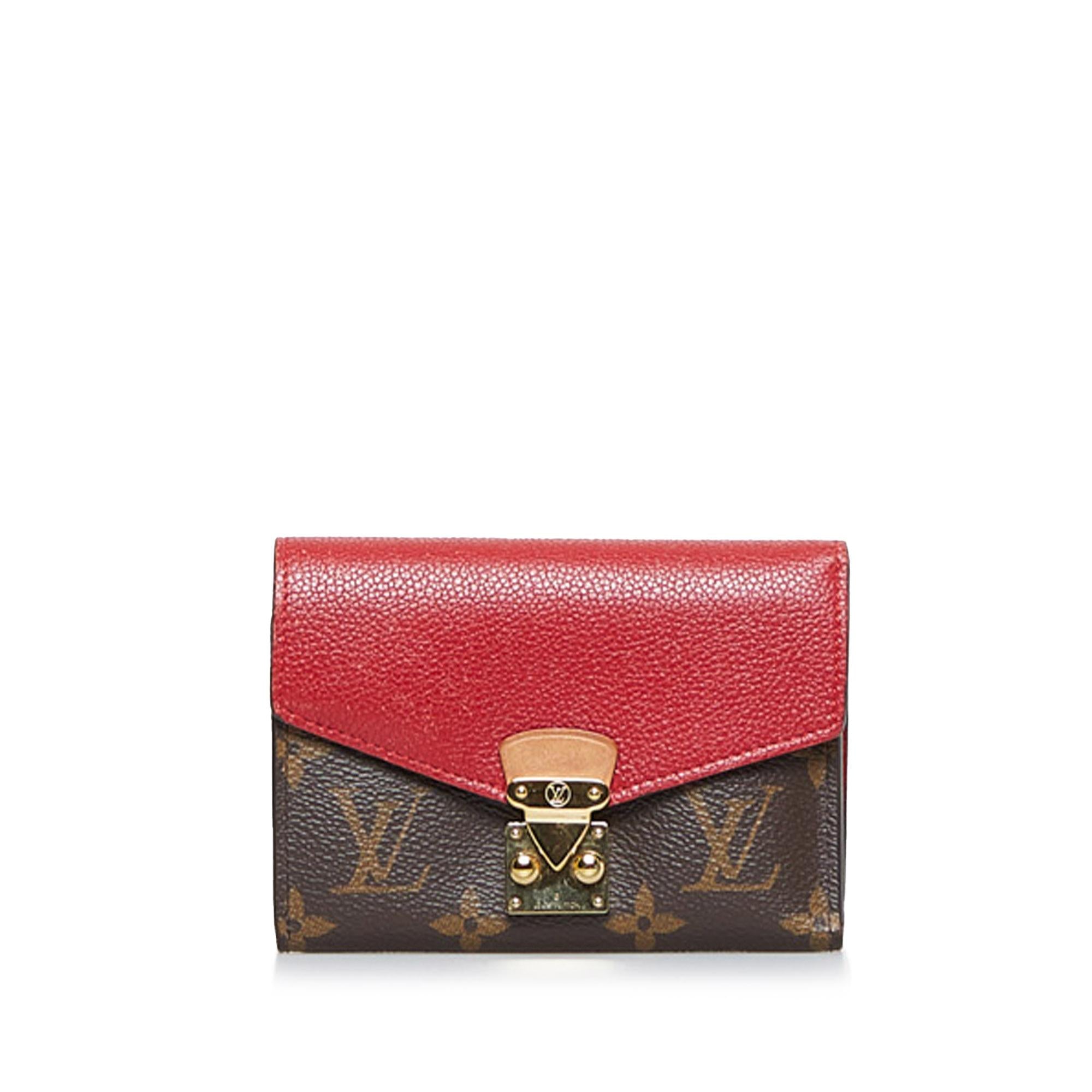 Louis Vuitton Monogram Pallas Compact Wallet (SHG-aCvYfa)