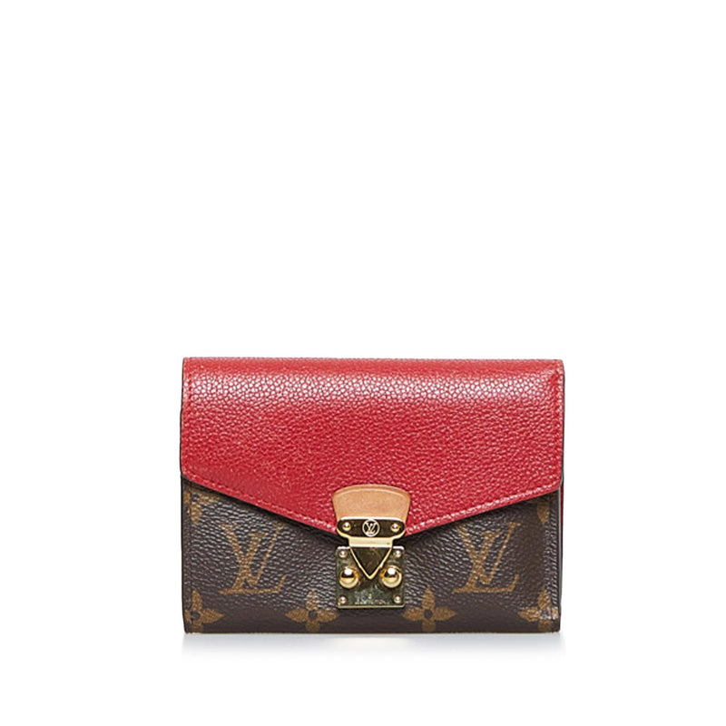 Louis Vuitton - Monogram Long Wallet (Red)