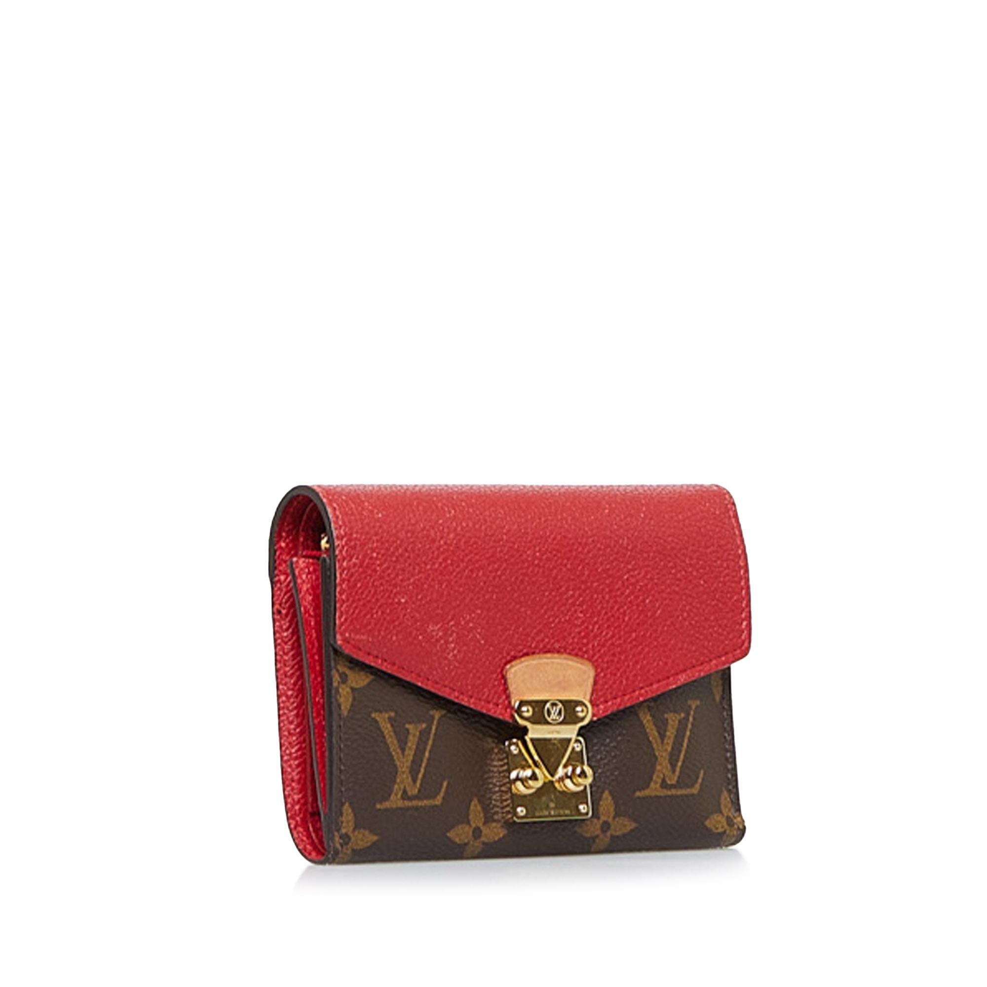 Louis Vuitton Monogram Pallas Compact Wallet (SHG-aCvYfa)