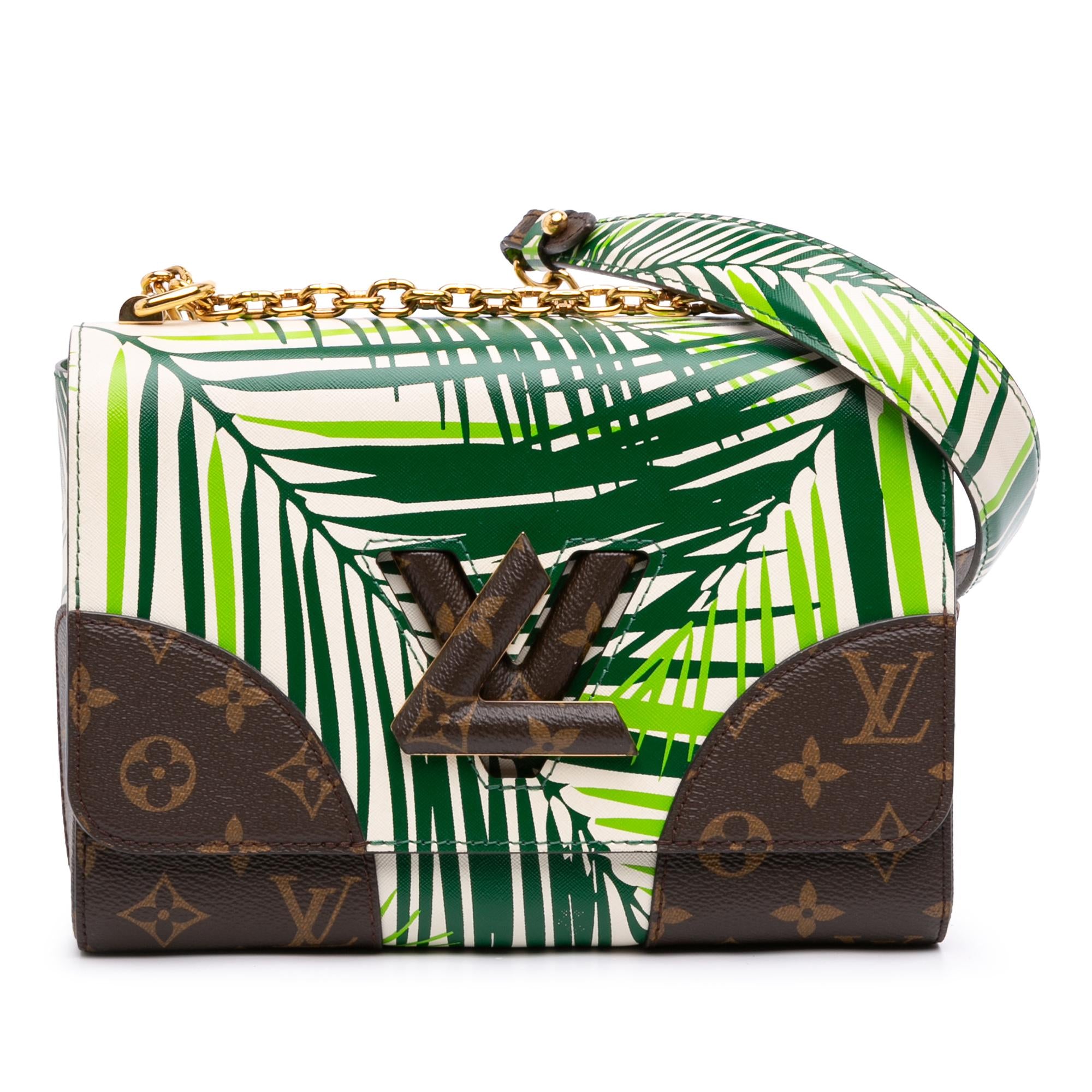 Louis Vuitton Monogram Palm Print Twist MM
