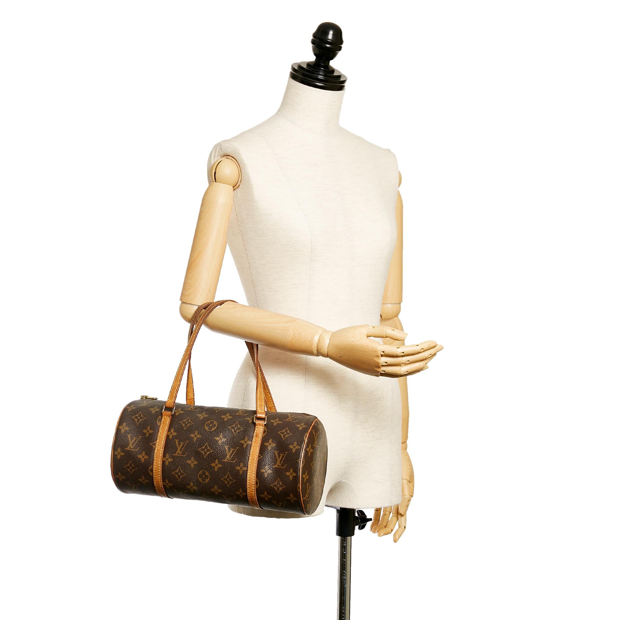 Louis Vuitton Monogram Papillon 28 (SHG-28148)