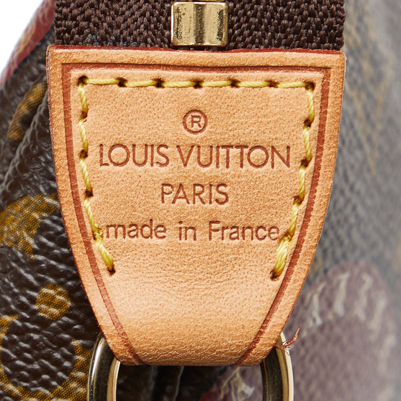 Louis Vuitton Monogram Patch Mini Pochette Accessoires (SHG-BmbQun)