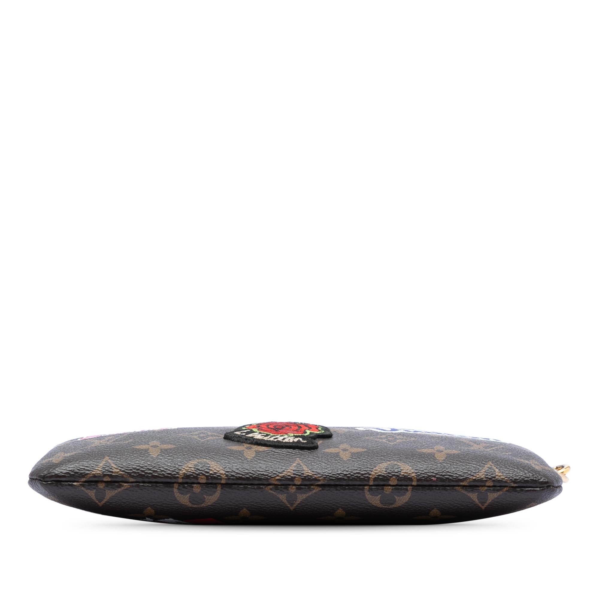Louis Vuitton Monogram Patches City Pouch