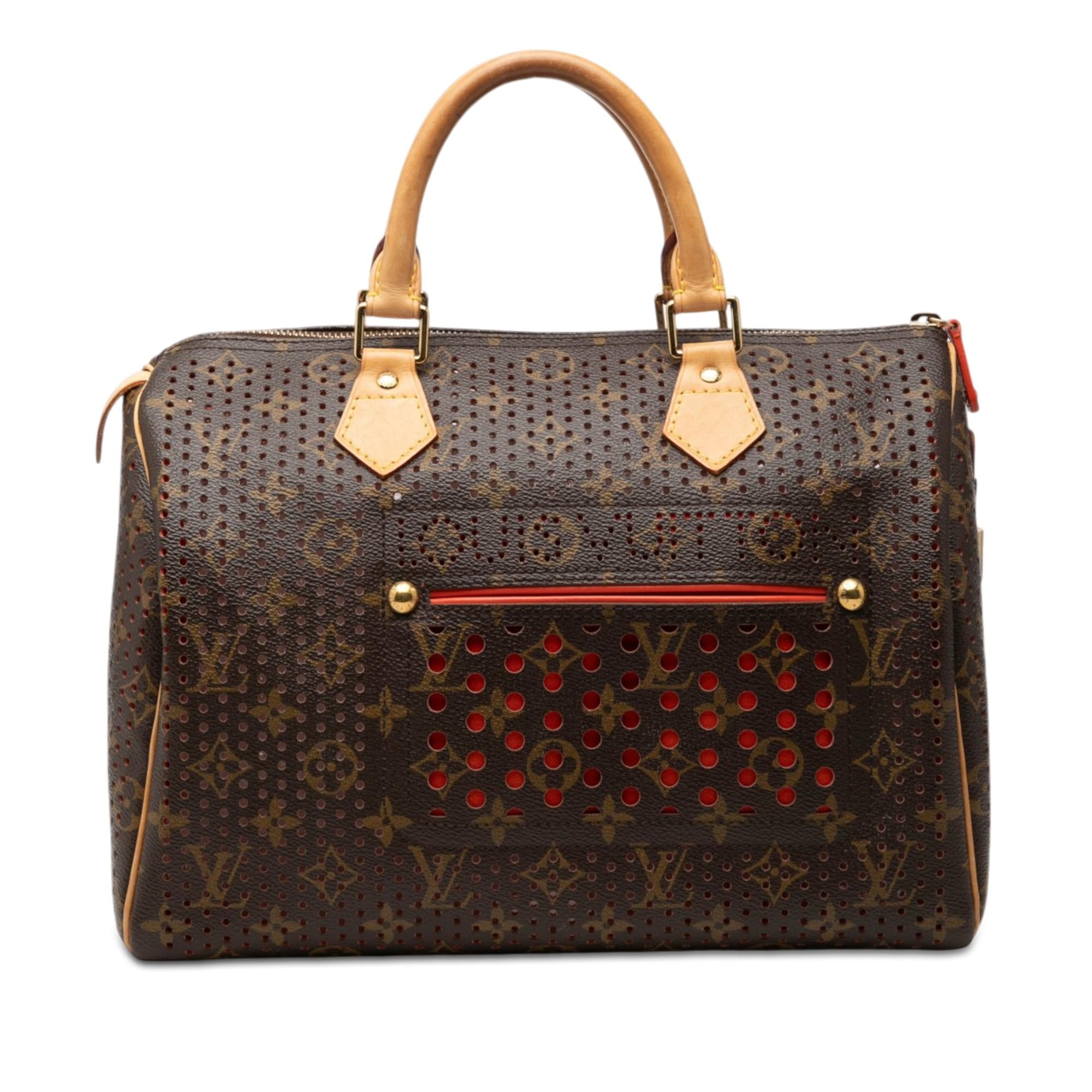 Louis Vuitton Monogram Perforated Speedy 30