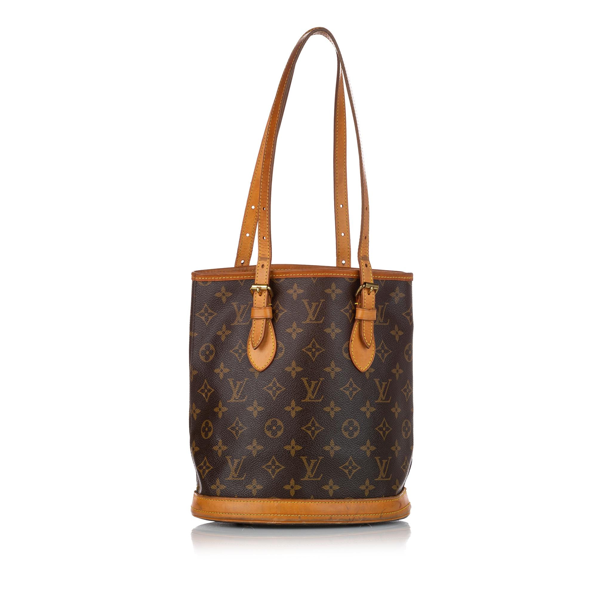 Louis Vuitton Monogram Petit Bucket (SHG-dkdR4h)