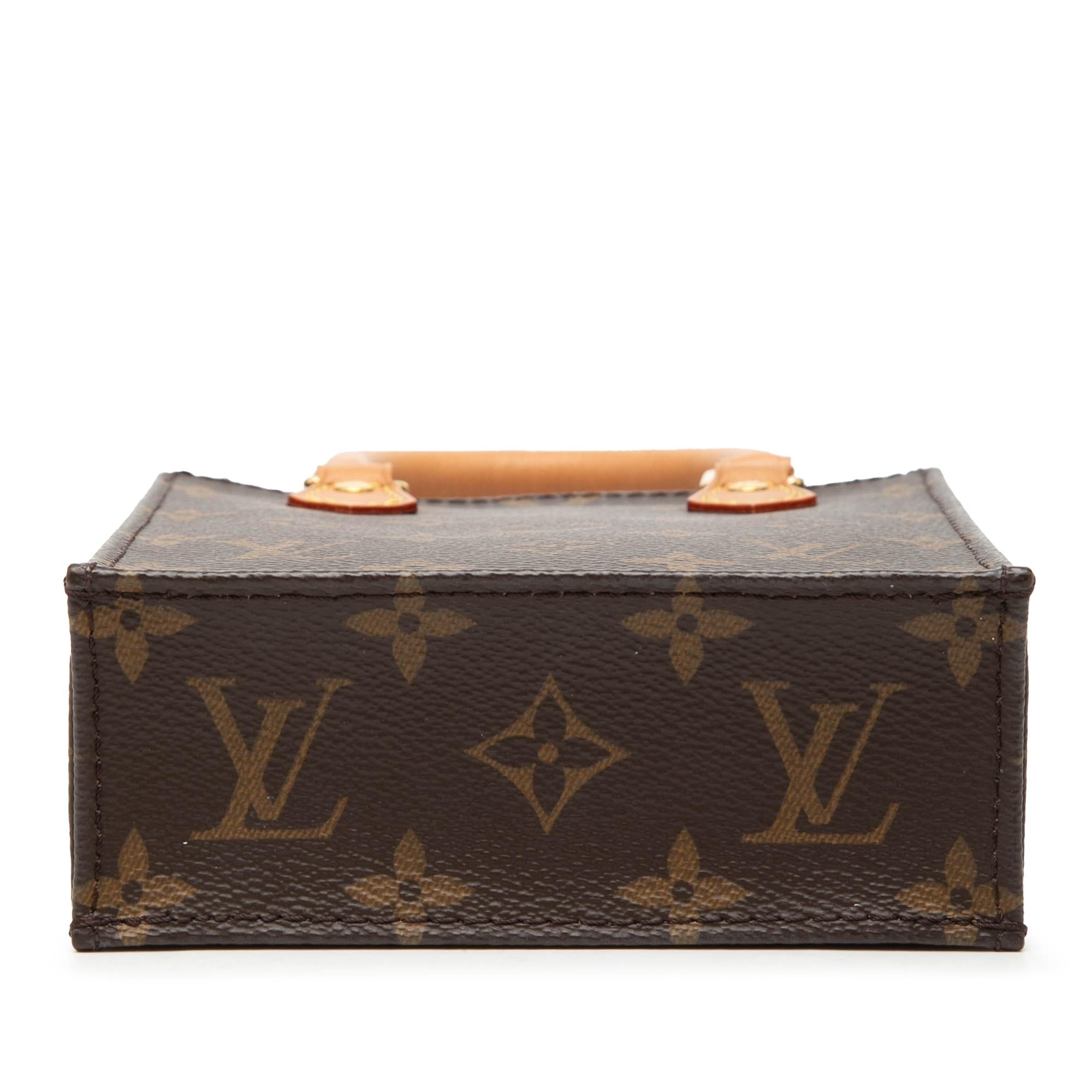 Louis Vuitton Monogram Petit Sac Plat