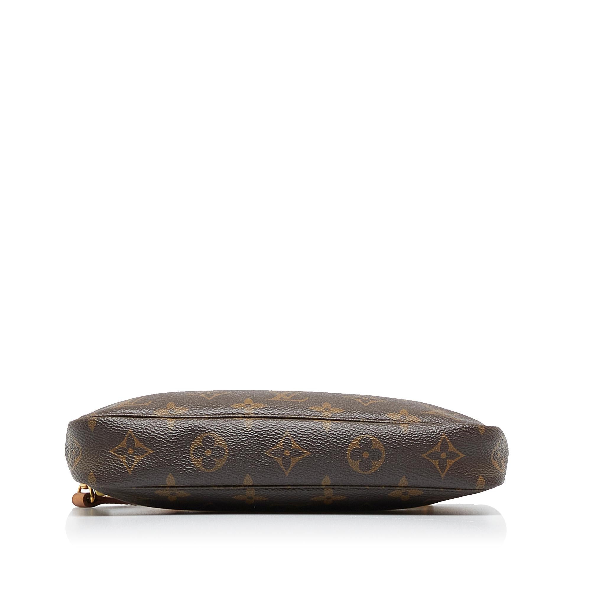 Louis Vuitton Monogram Pochette Accessoires Long Strap (SHG-B9aby9)