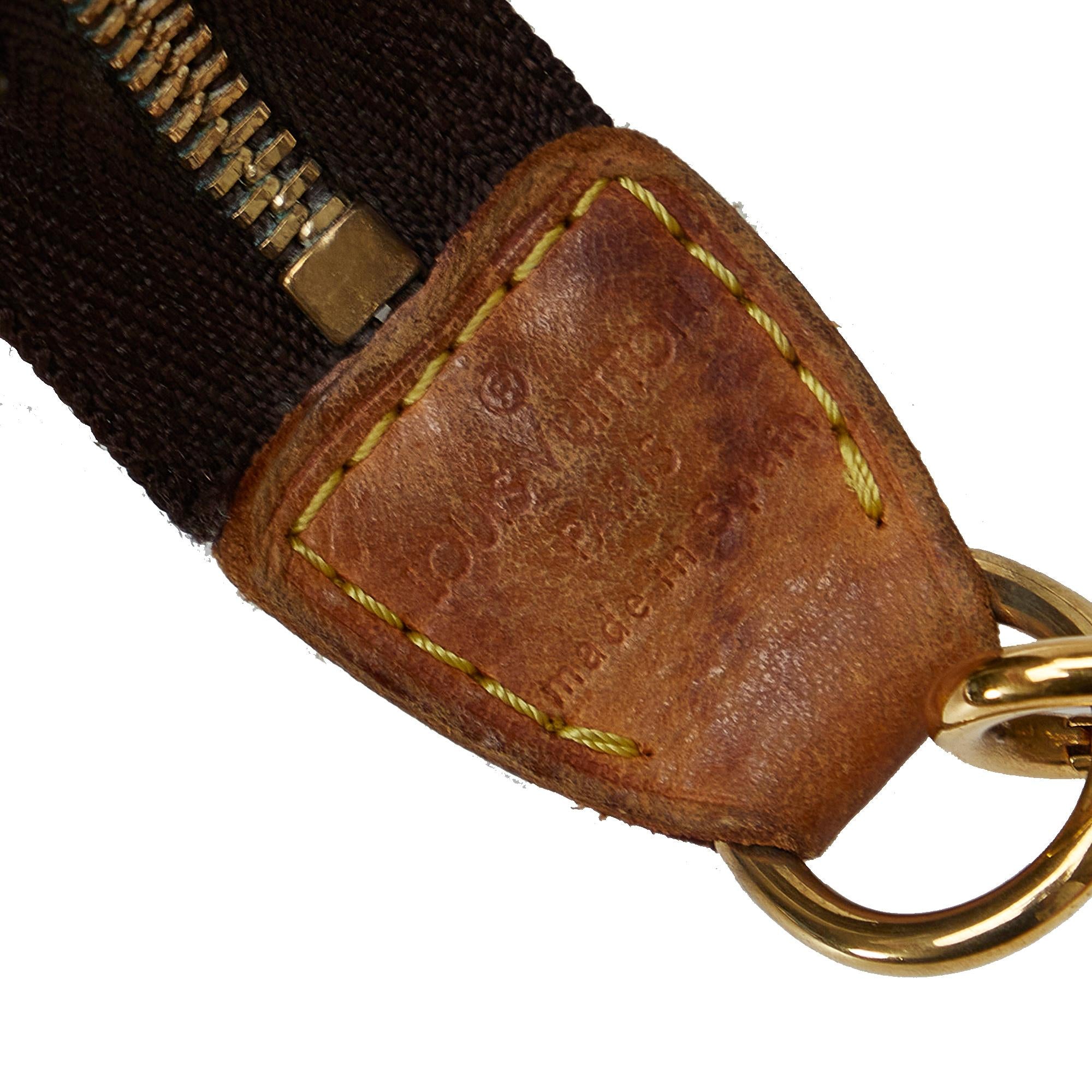 Louis Vuitton Monogram Pochette Accessoires Long Strap (SHG-B9aby9)