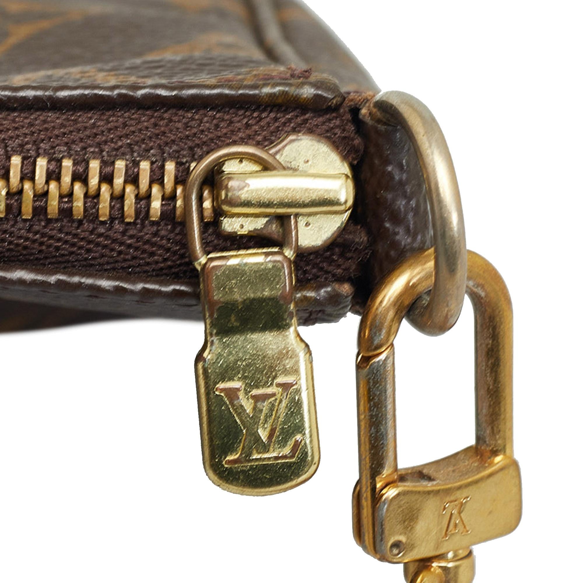 Louis Vuitton Monogram Pochette Accessoires (SHG-Pkdrun)