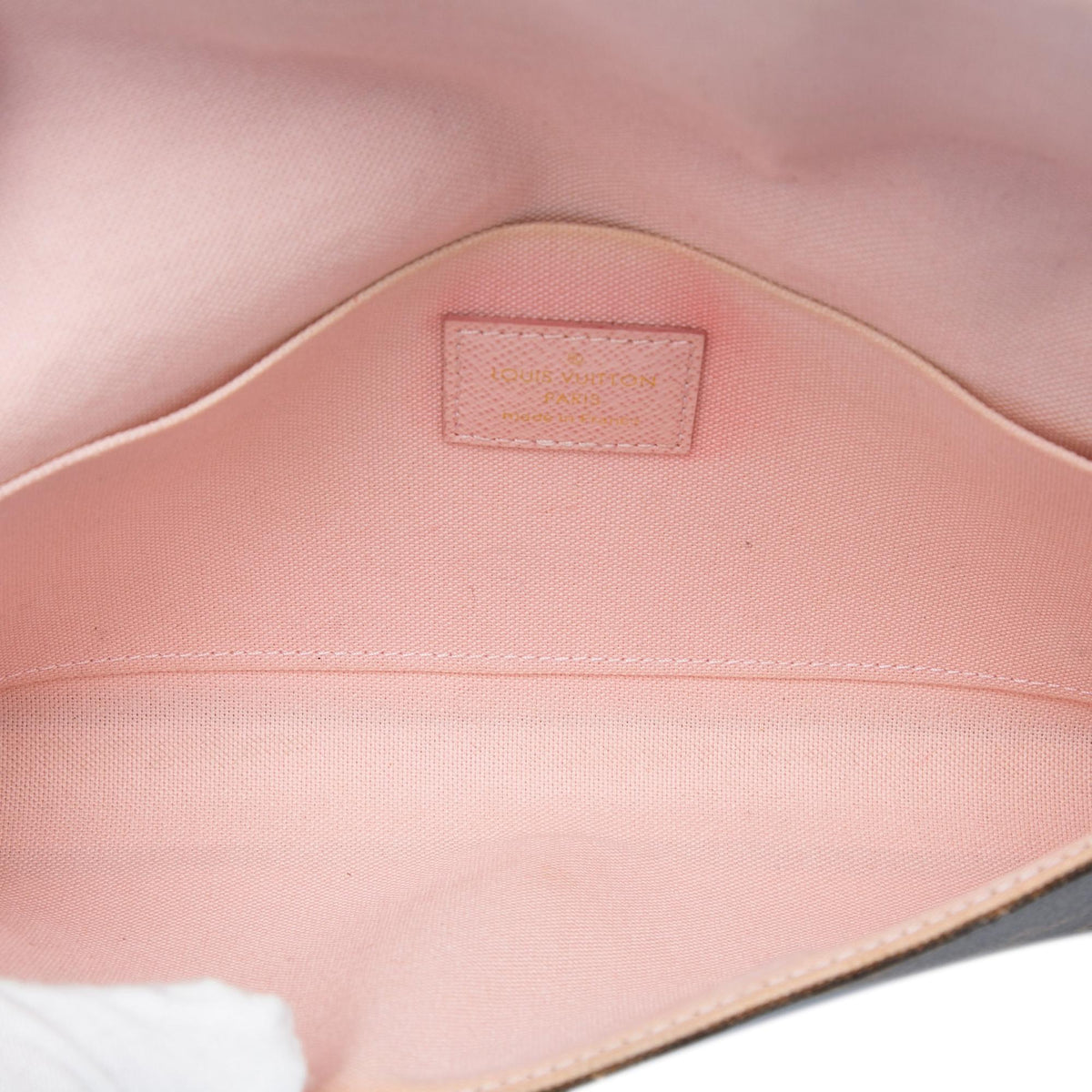 Louis Vuitton Monogram Pochette Felicie Valentine Dog