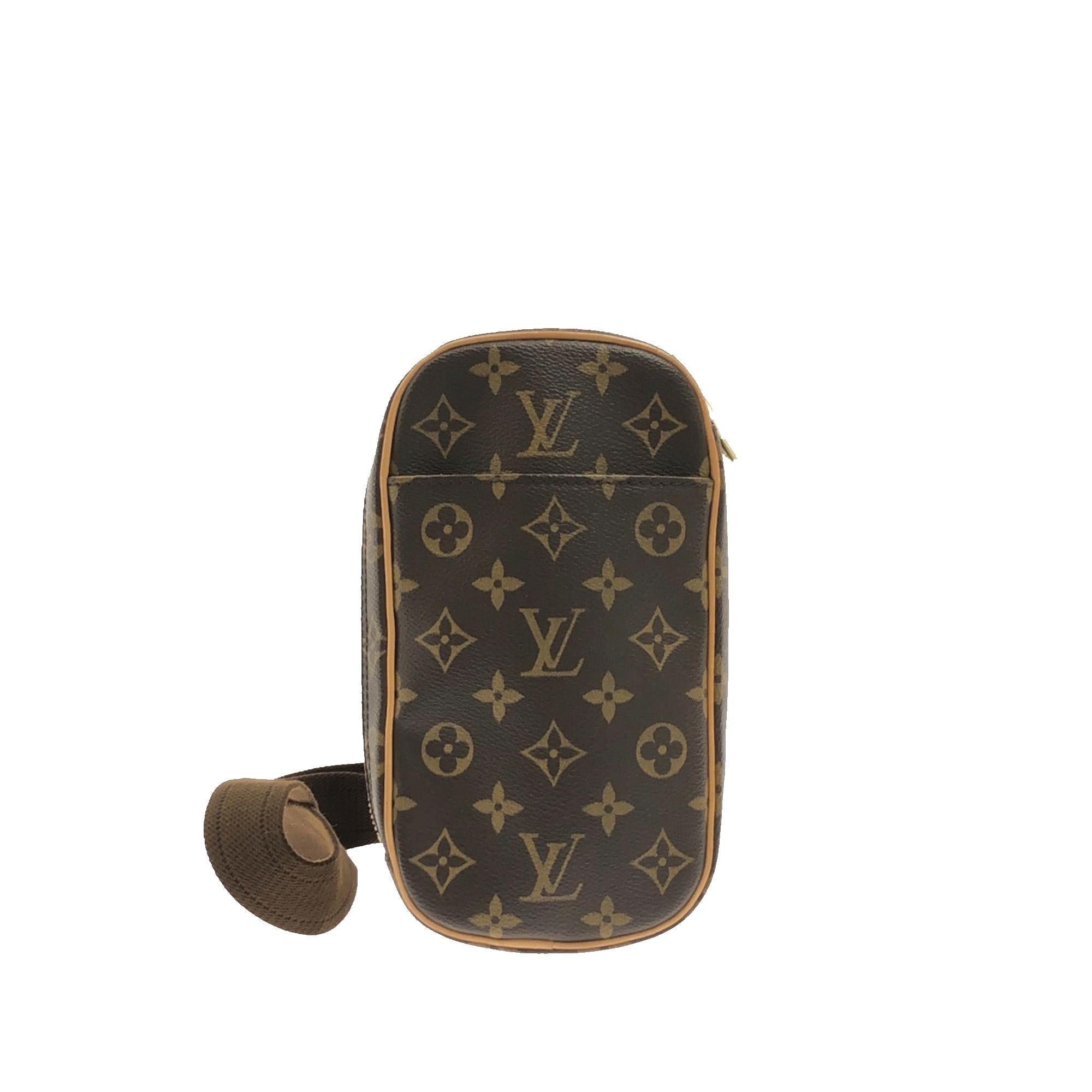 Louis Vuitton Monogram Pochette Gange (SHG-nq7IFB)