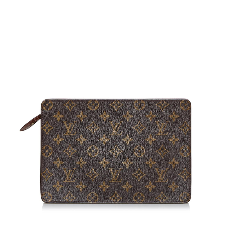 Louis Vuitton Monogram Pochette Homme Brown