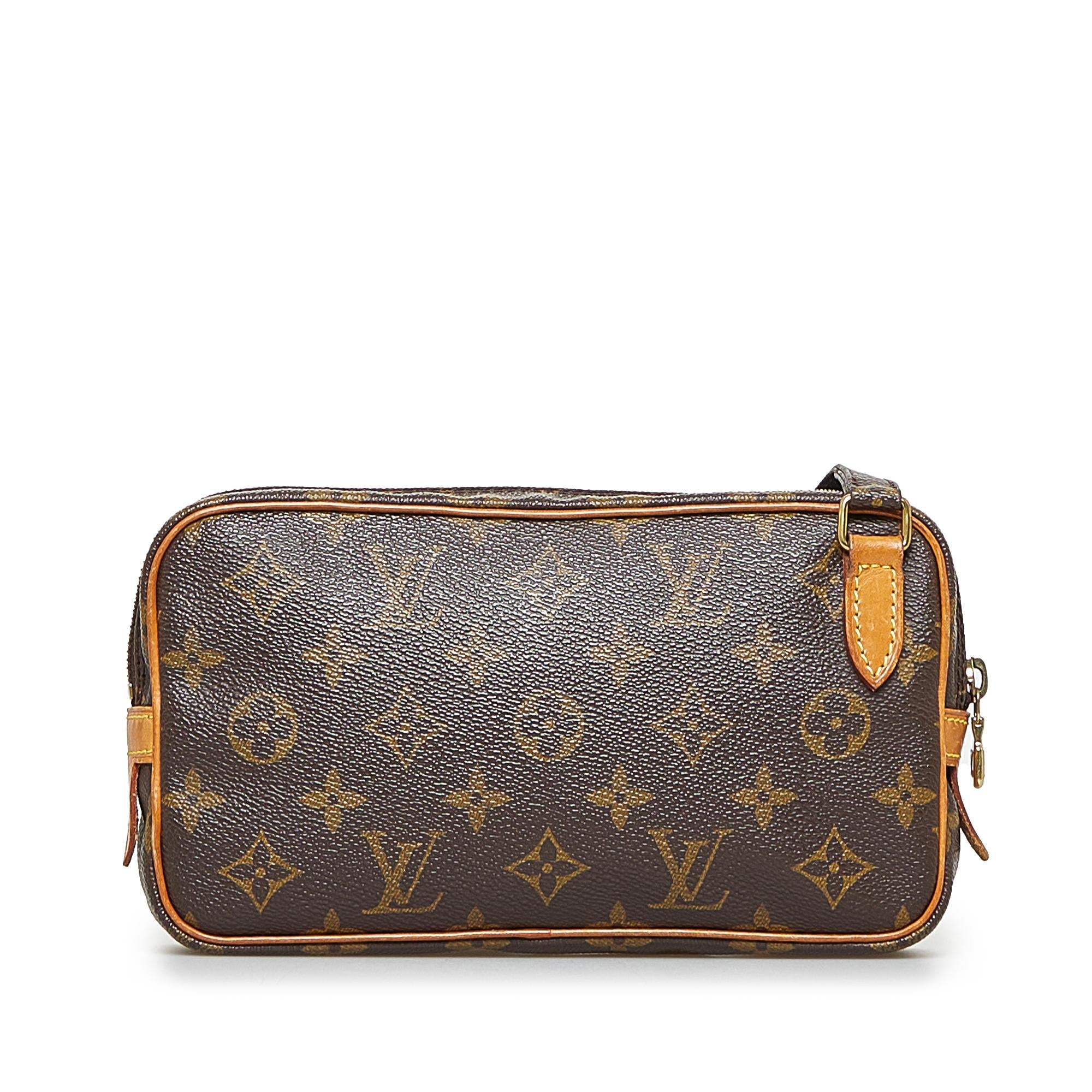 Louis Vuitton Monogram Pochette Marly Bandouliere (SHG-necMER)
