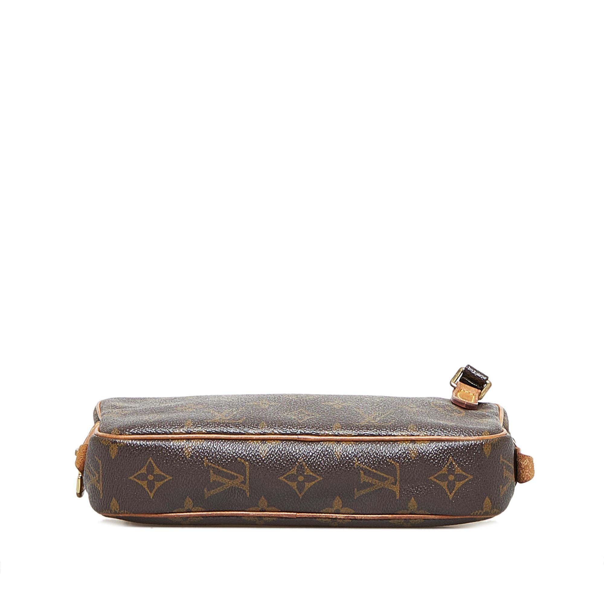 Louis Vuitton Monogram Pochette Marly Bandouliere (SHG-aZRvbS)