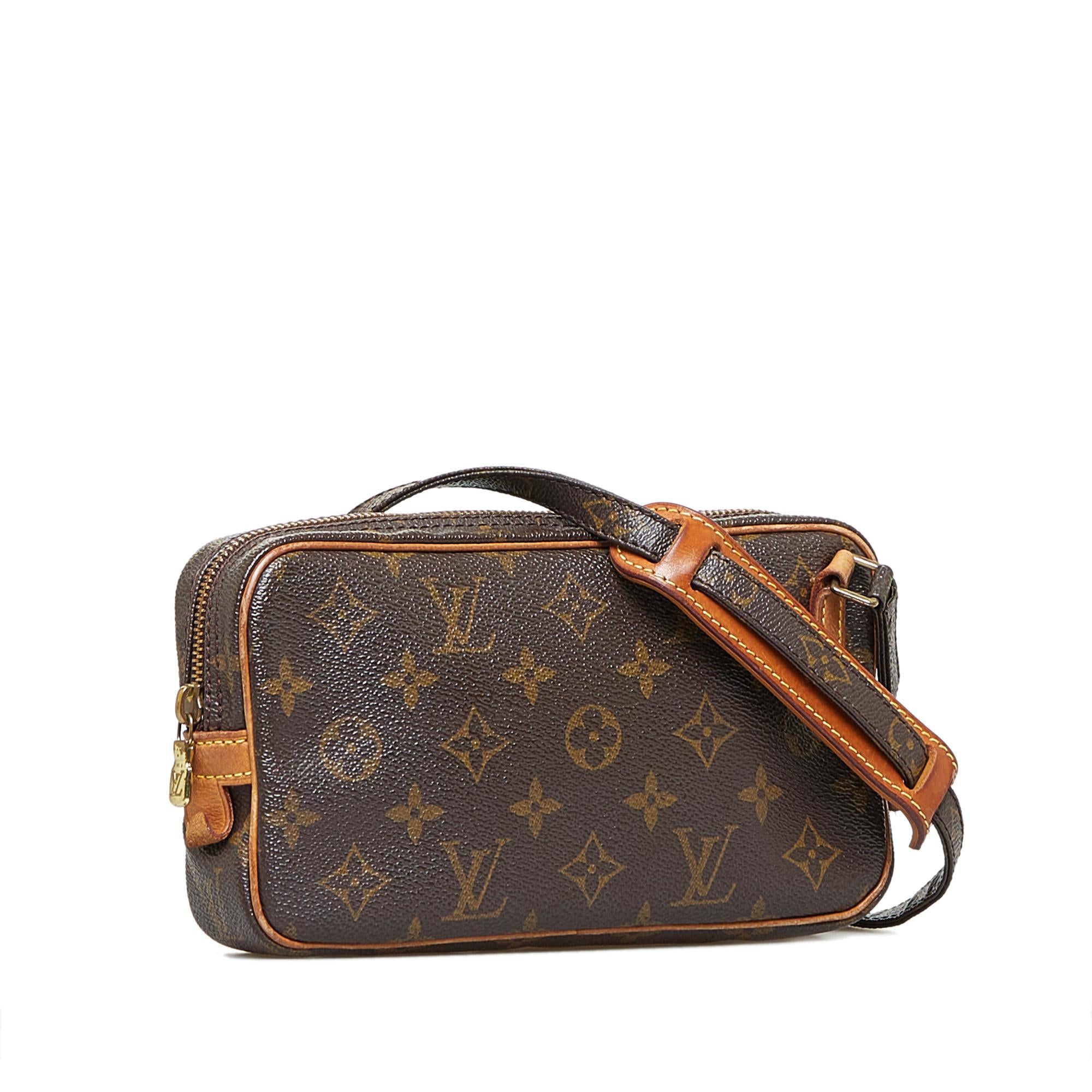 Louis Vuitton Monogram Pochette Marly Bandouliere (SHG-aZRvbS)