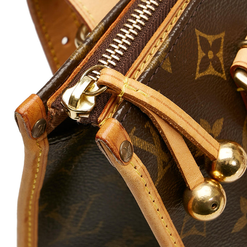Authentic Louis Vuitton Monogram Popincourt Haut Brown Zipper