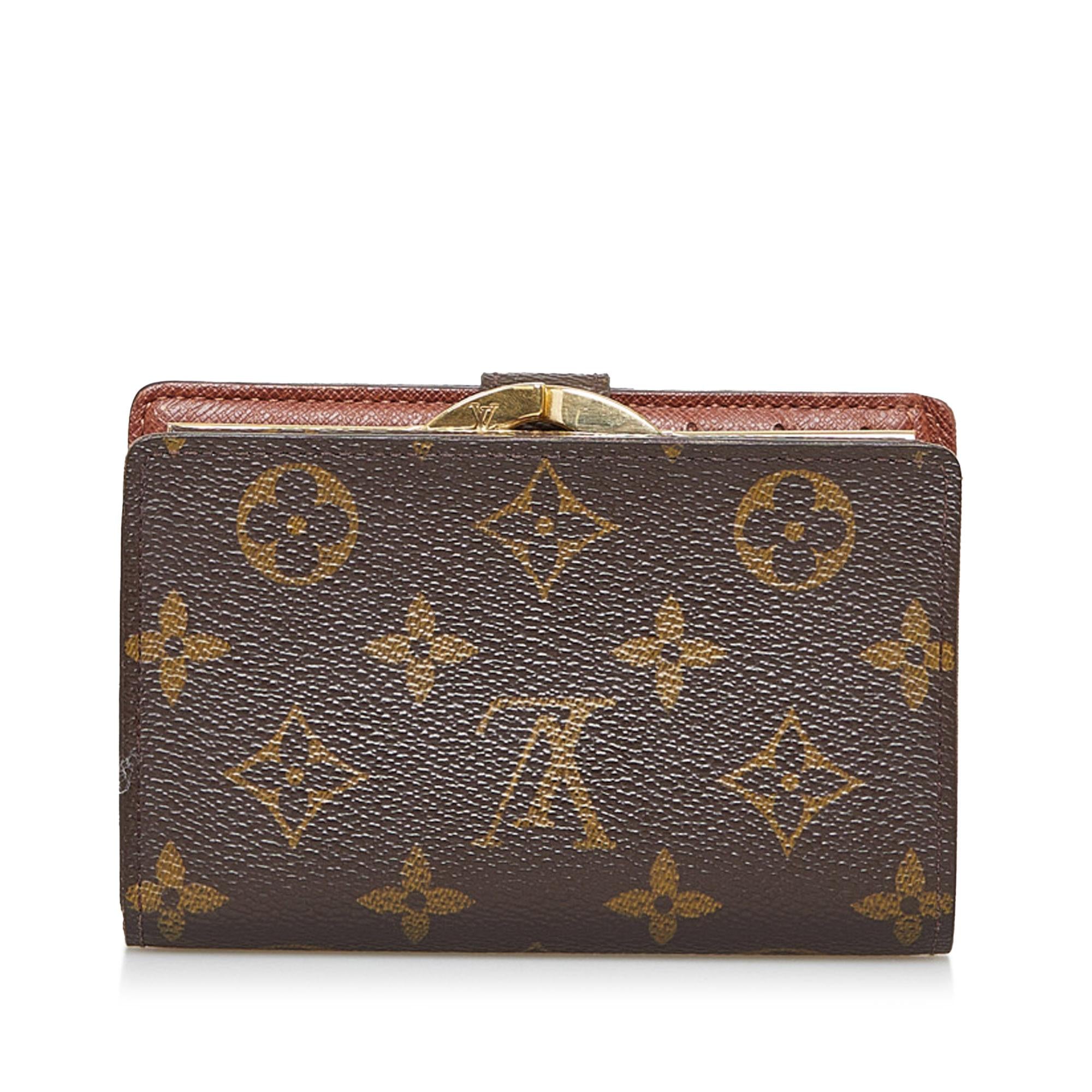 Louis Vuitton Monogram Porte Monnaie Billets Viennois (SHG-0iCZRR)