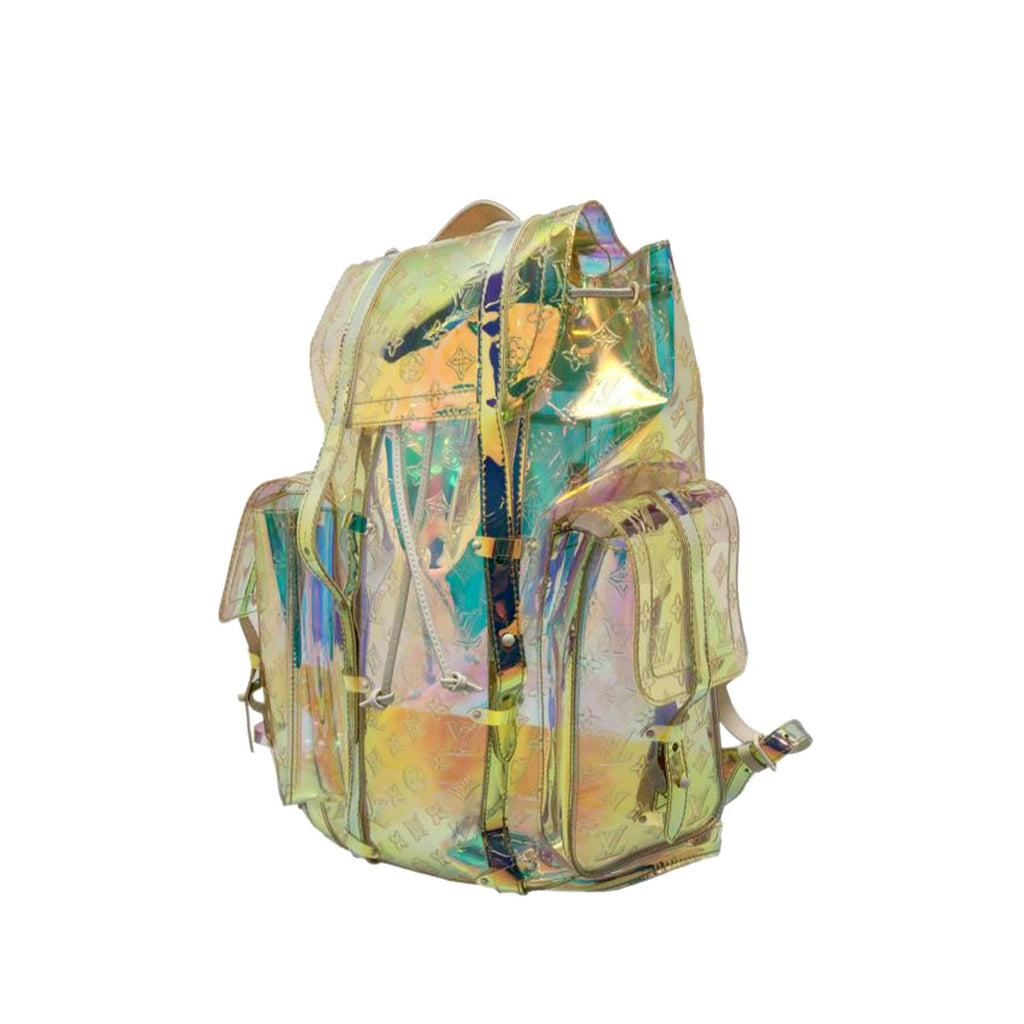 lv holographic backpack