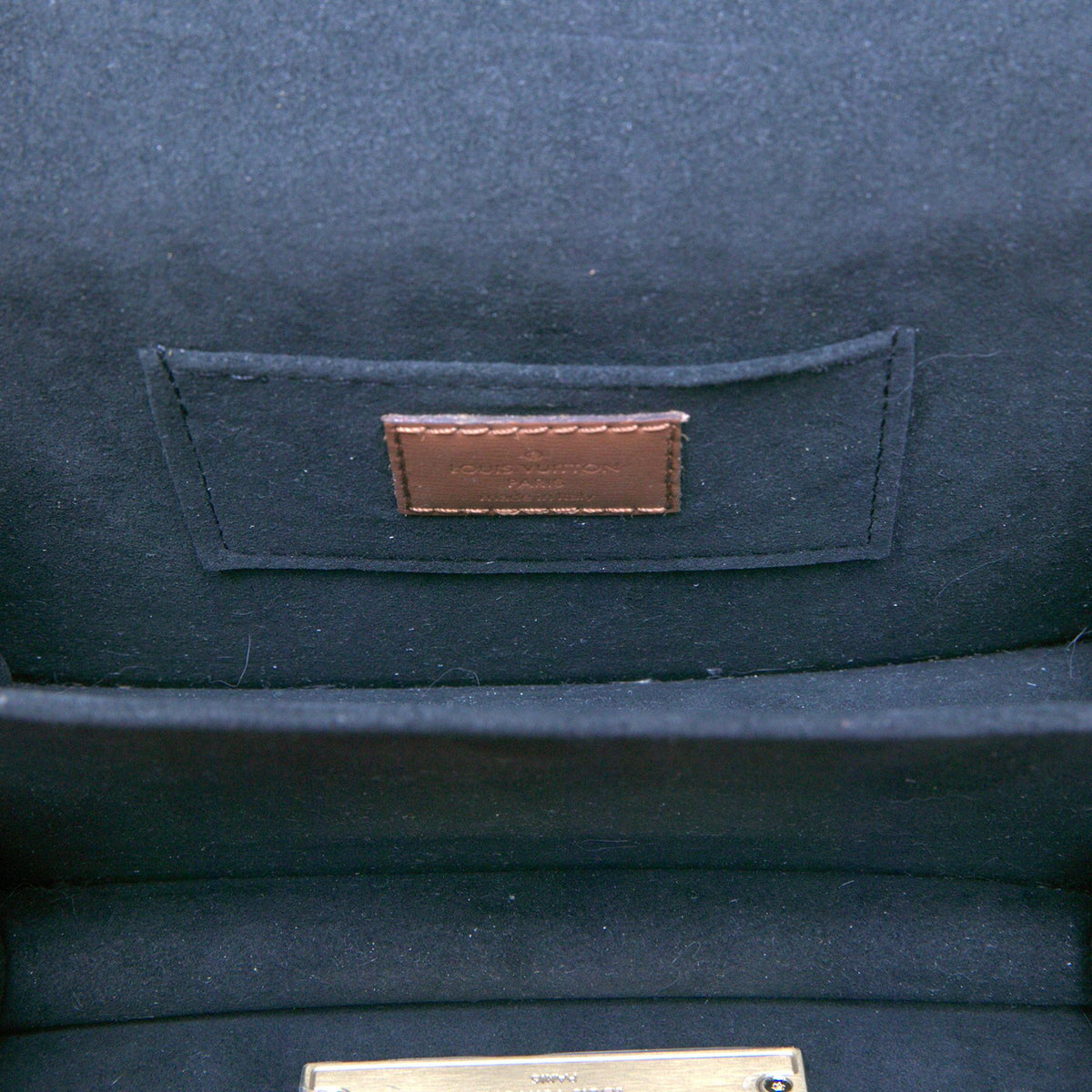 Louis Vuitton Monogram Reverse Mini Dauphine Lock XL