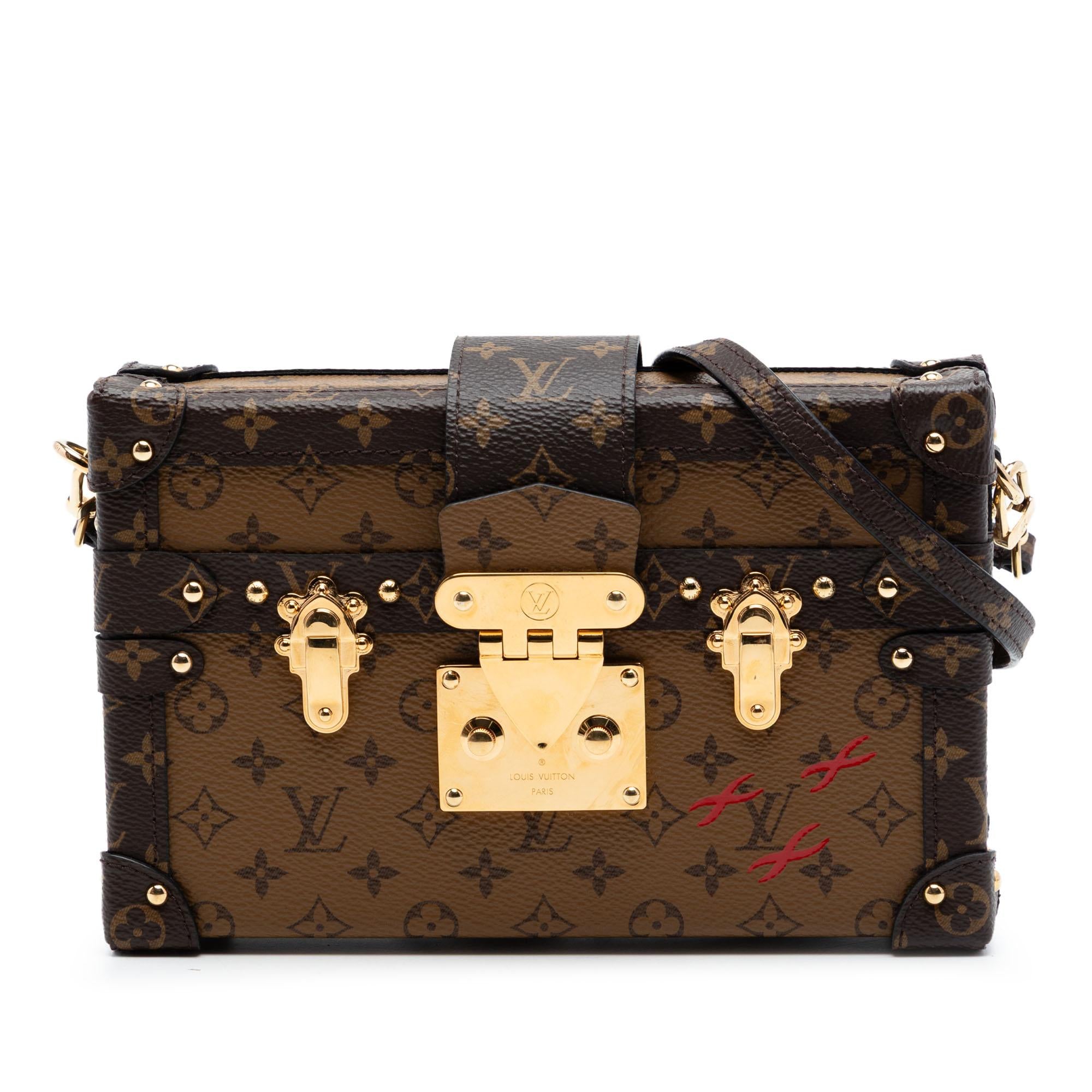 Louis Vuitton Monogram Reverse Petite Malle