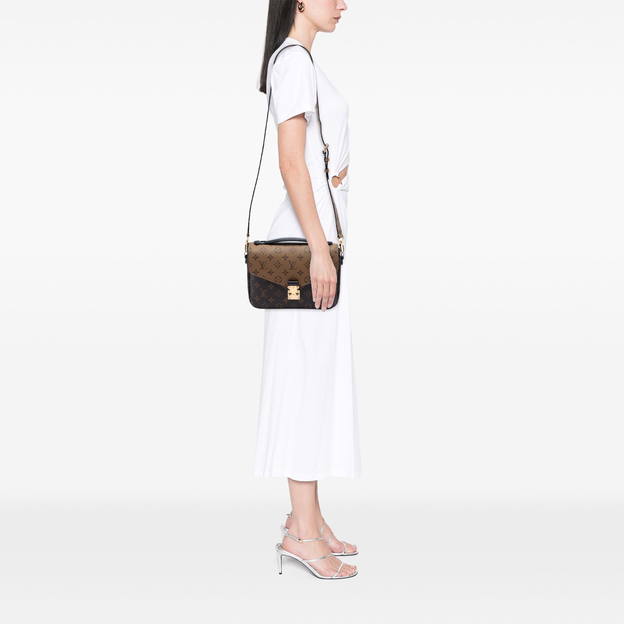 Louis Vuitton Monogram Reverse Pochette Metis