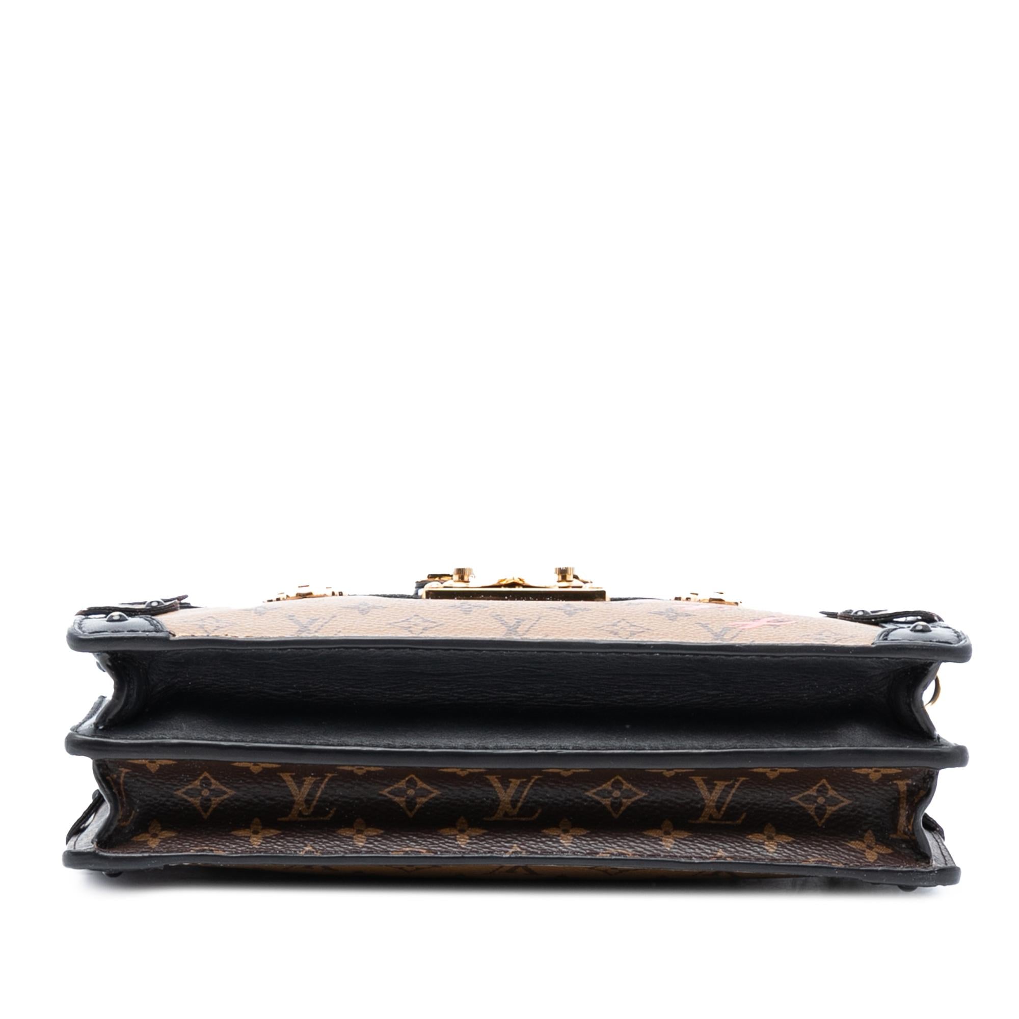 Louis Vuitton Monogram Reverse Trunk Clutch
