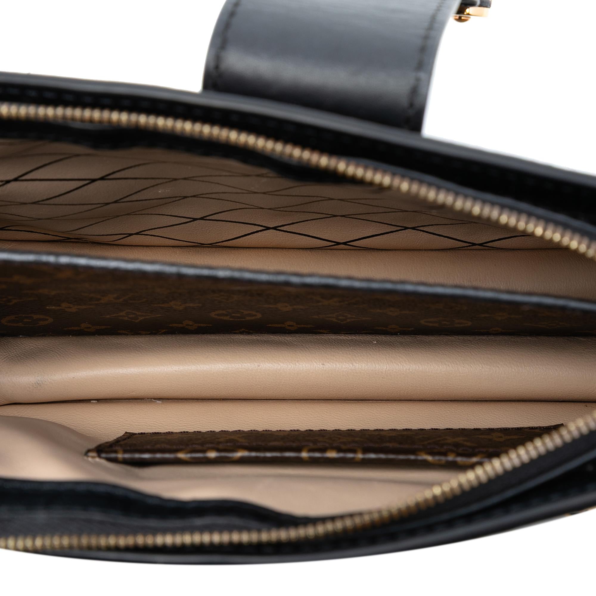 Louis Vuitton Monogram Reverse Trunk Clutch