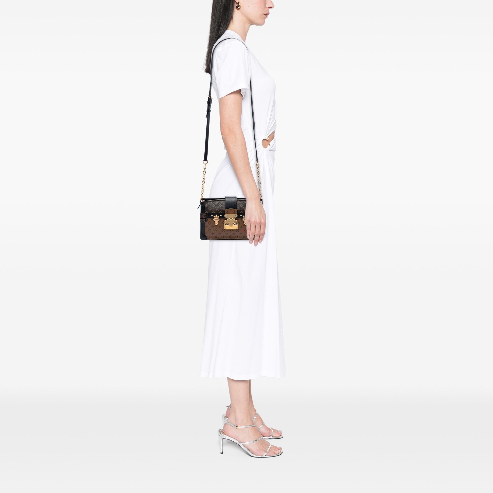 Louis Vuitton Monogram Reverse Trunk Clutch