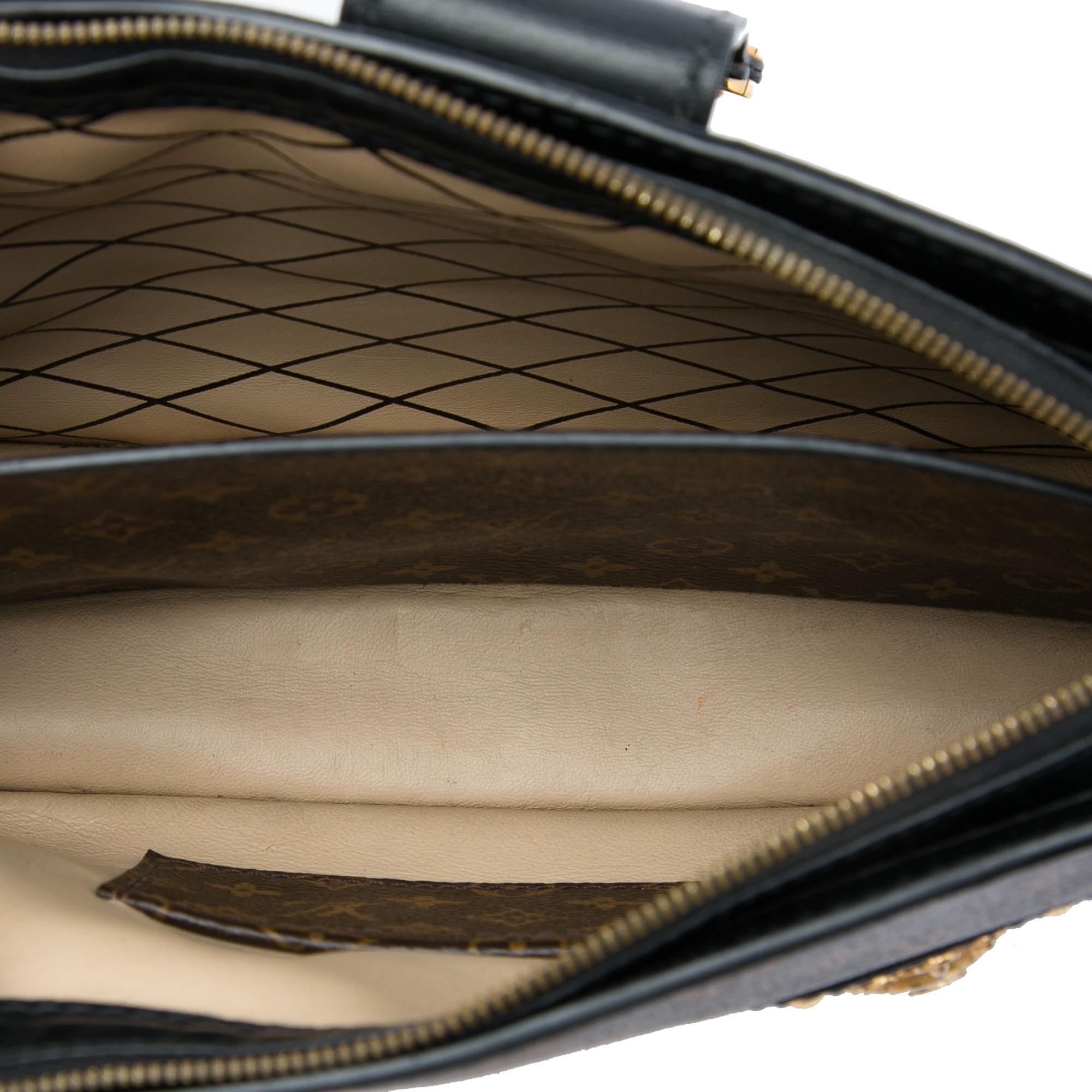 Louis Vuitton Monogram Reverse Trunk Clutch
