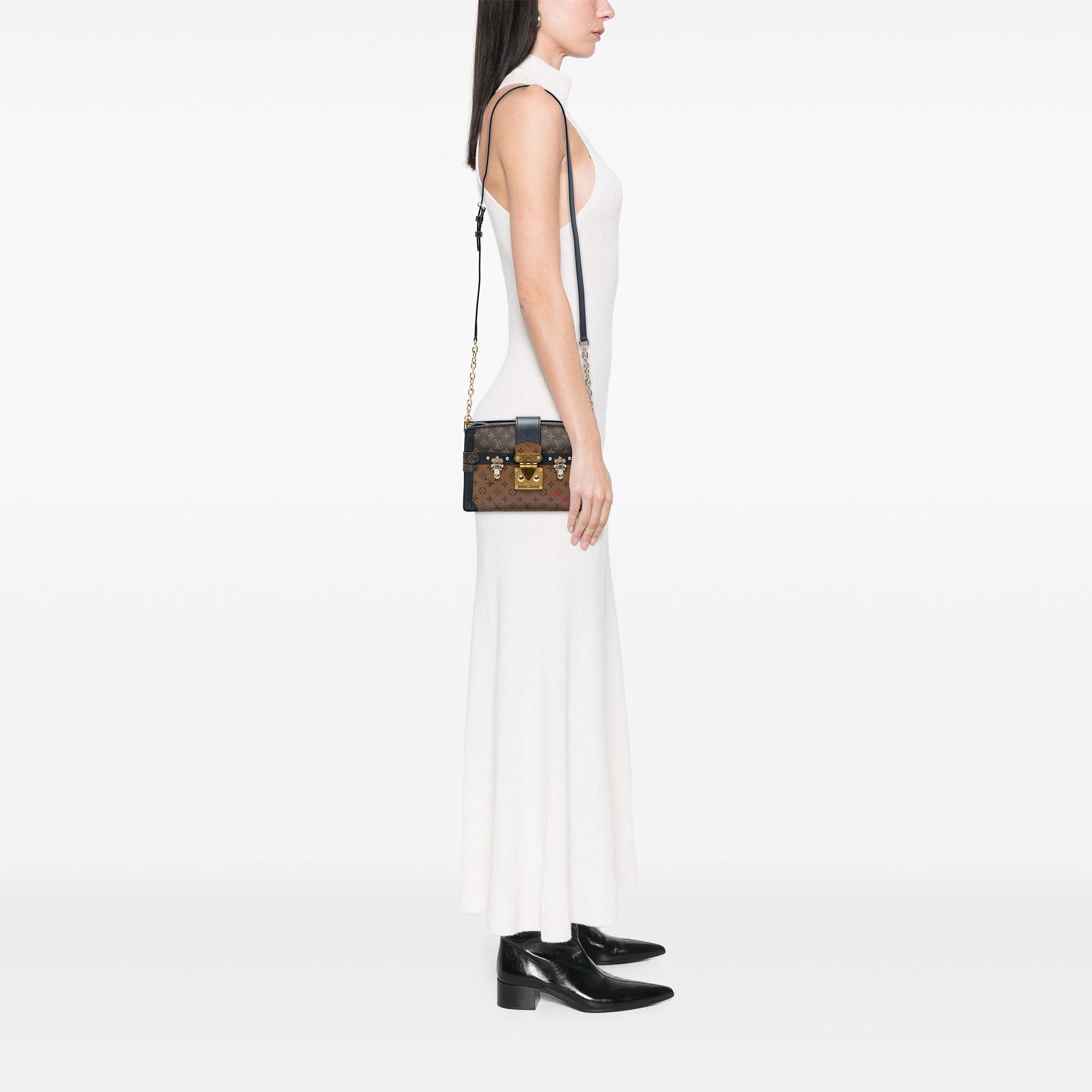 Louis Vuitton Monogram Reverse Trunk Clutch