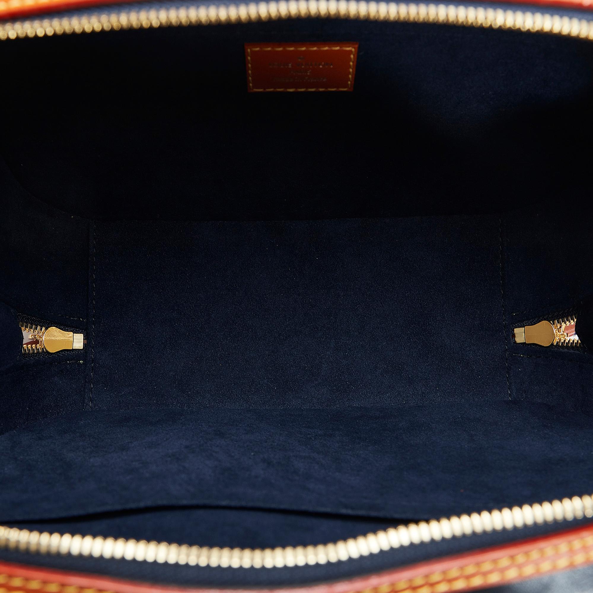 Louis Vuitton Monogram Reverse Valisette PM (SHG-br68GF)