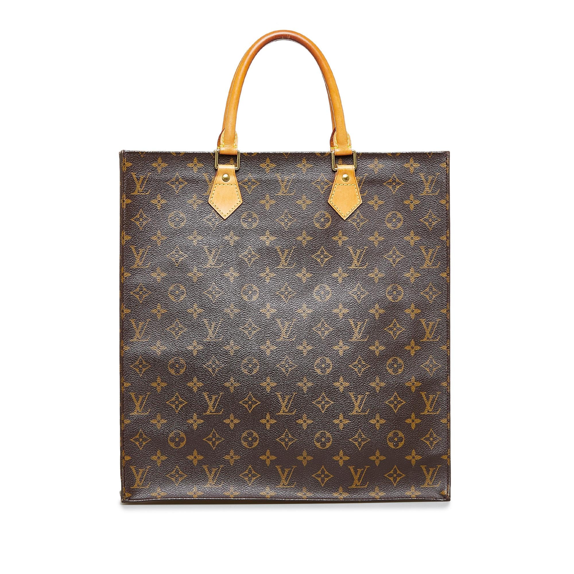 Louis Vuitton Monogram Sac Plat (SHG-y7sz31)