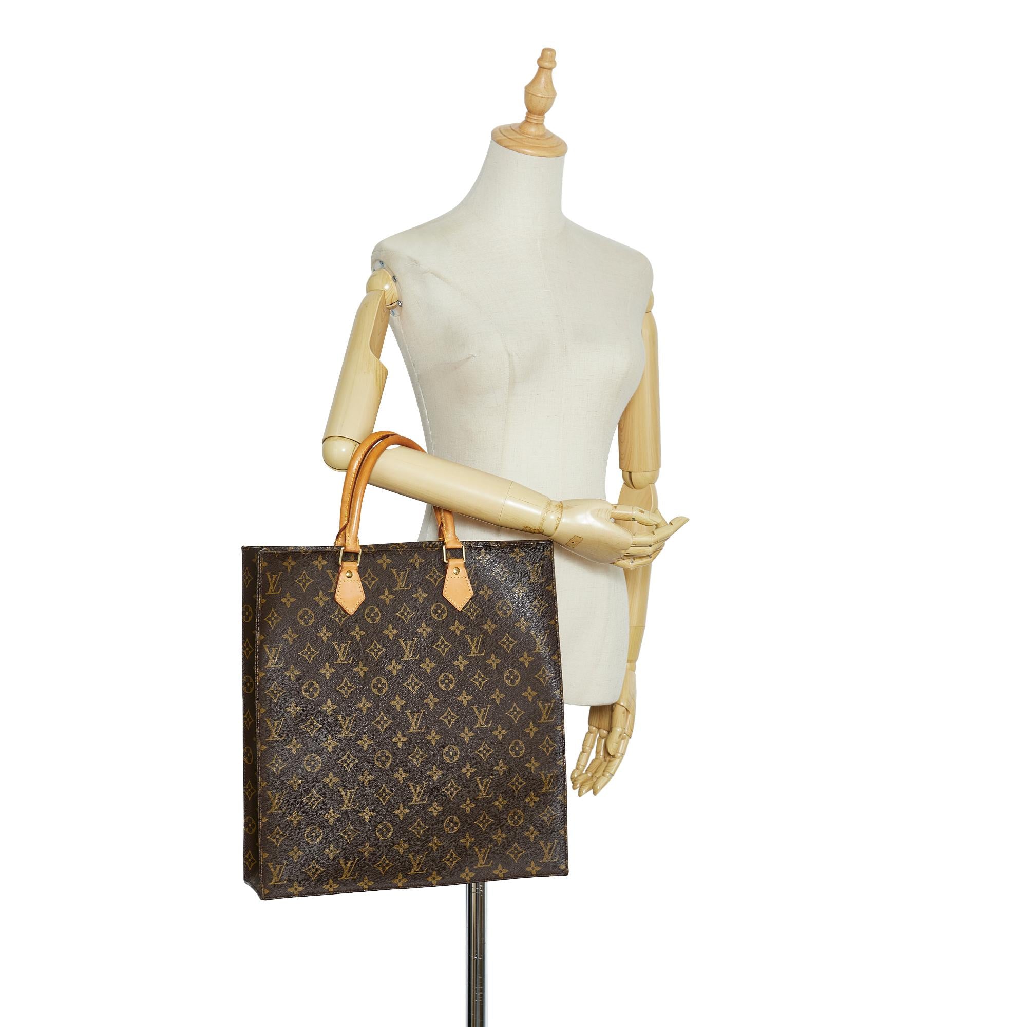 Louis Vuitton Monogram Sac Plat (SHG-qfvgbw)