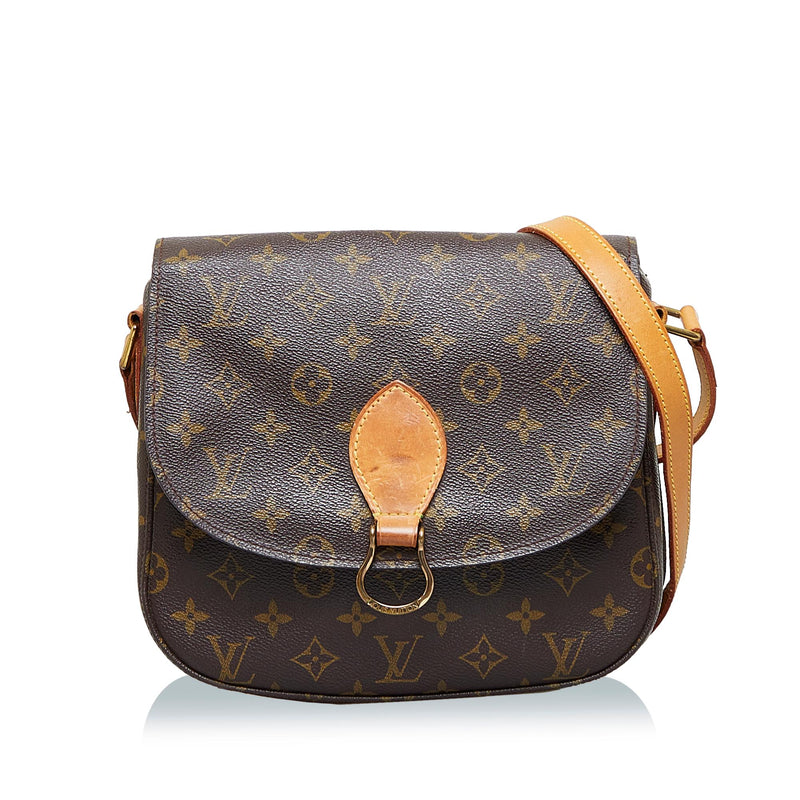 Louis-Vuitton Monogram Saint-Cloud GM Shoulder Bag