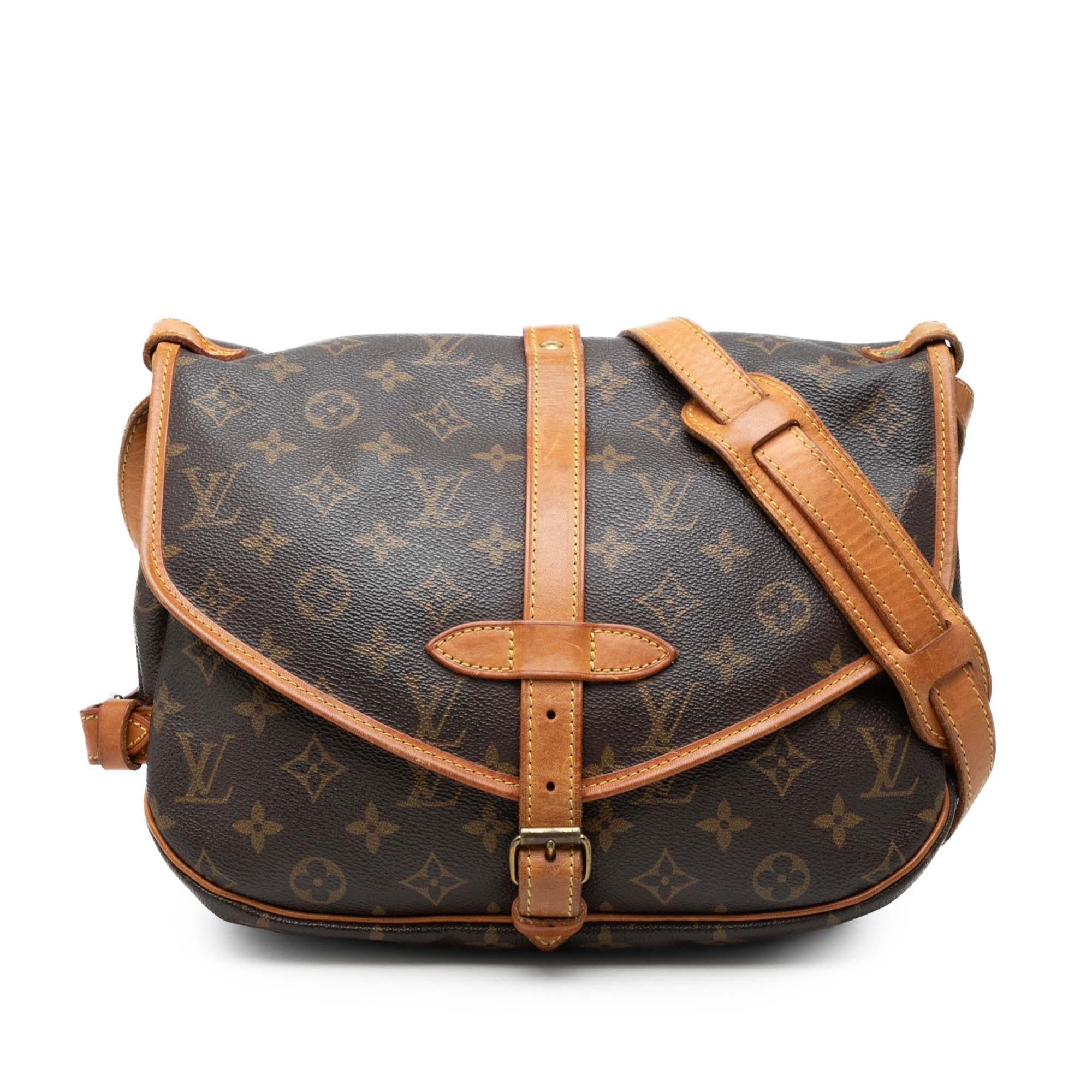Louis Vuitton Monogram Saumur 25