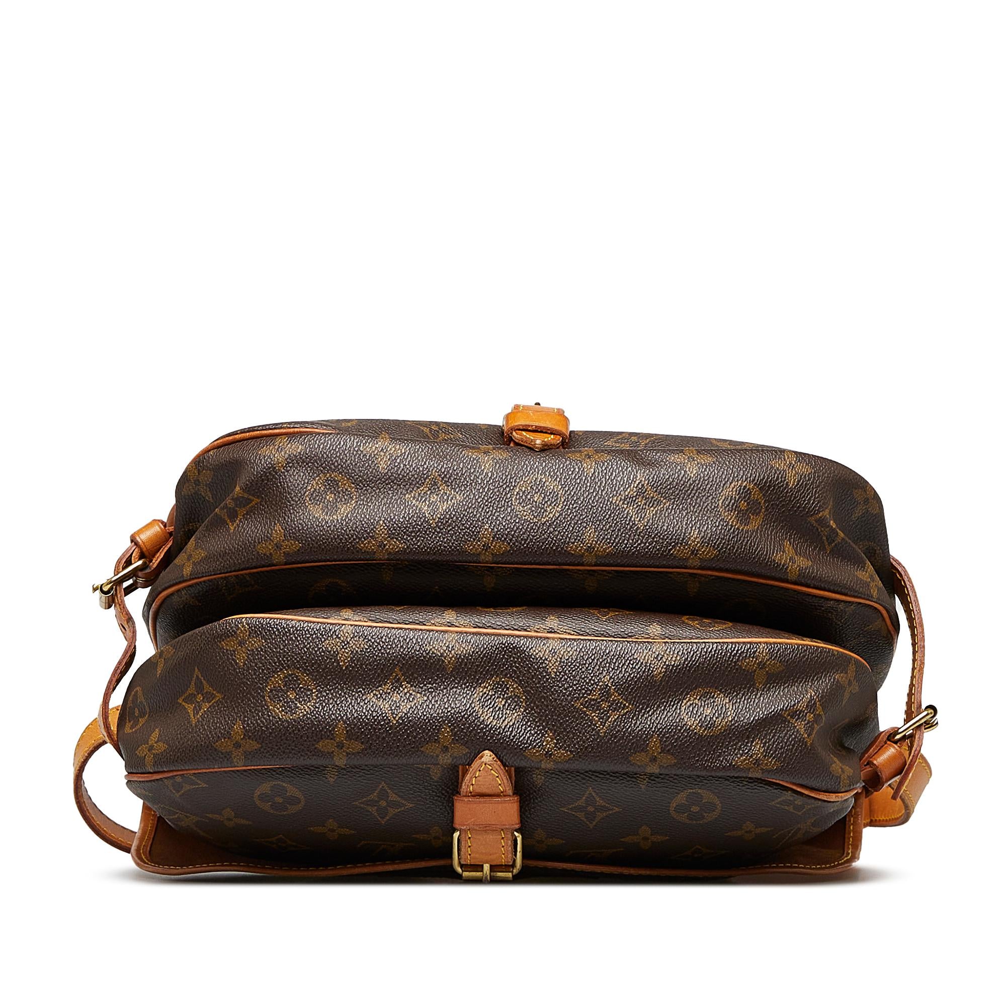 Louis Vuitton Monogram Saumur 30 (SHG-UjVfcT)