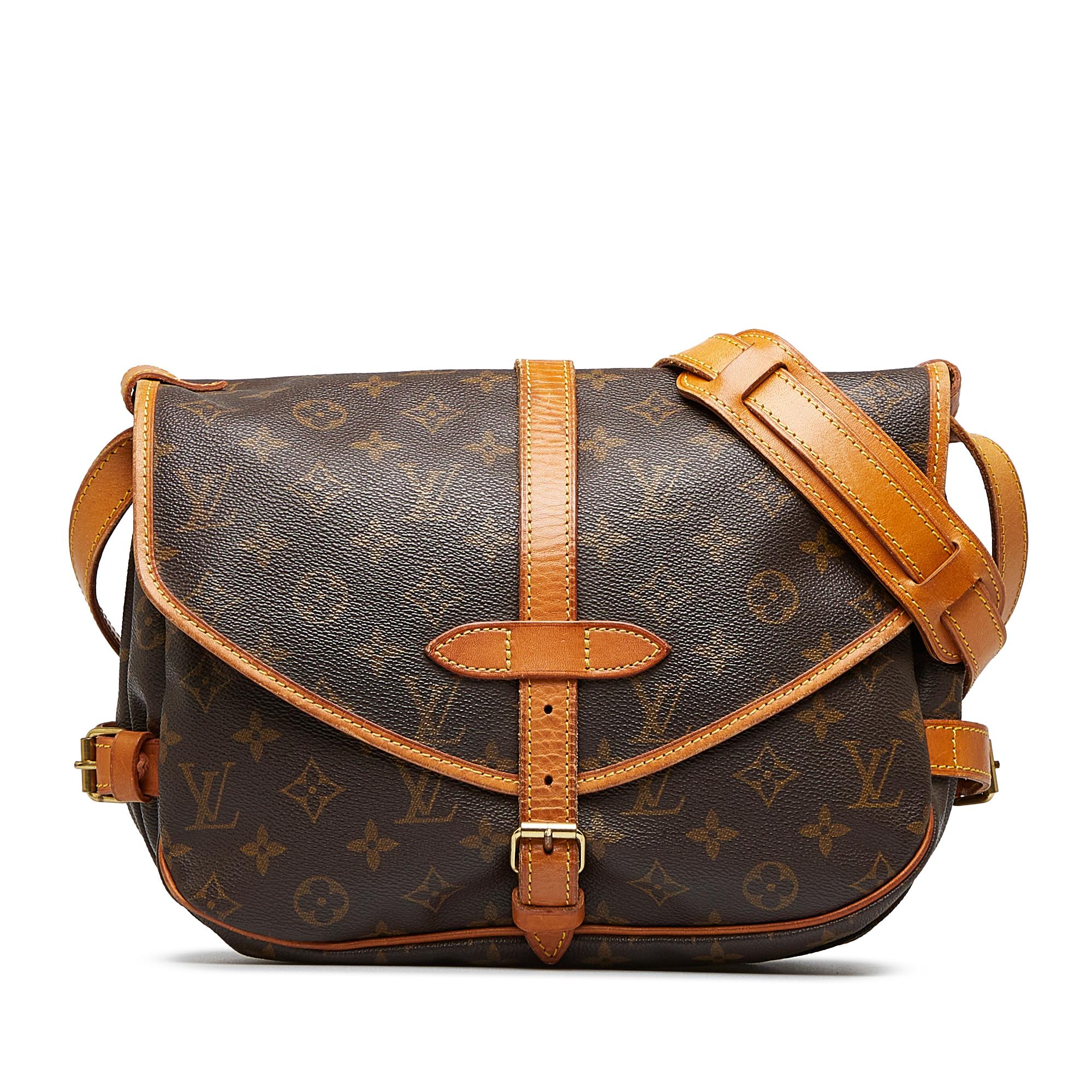 Louis Vuitton Monogram Saumur 30 (SHG-UjVfcT)