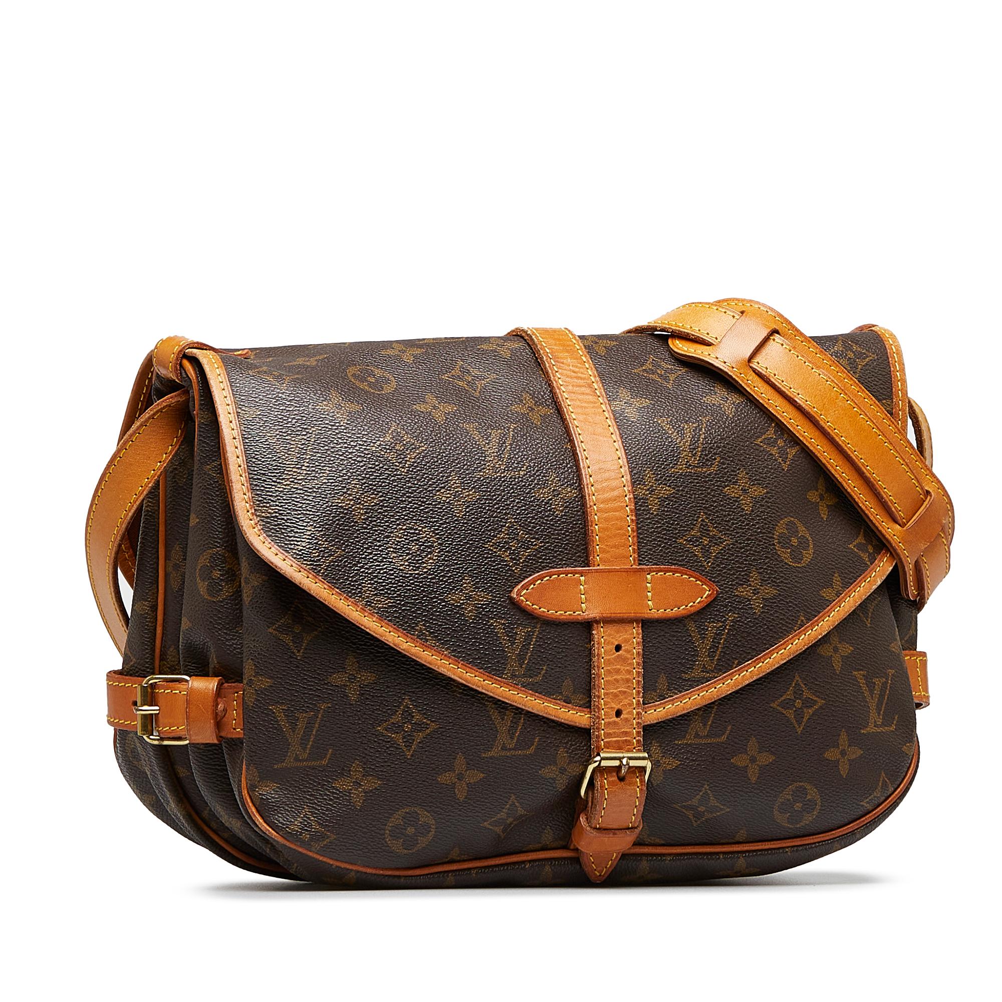 Louis Vuitton Monogram Saumur 30 (SHG-UjVfcT)