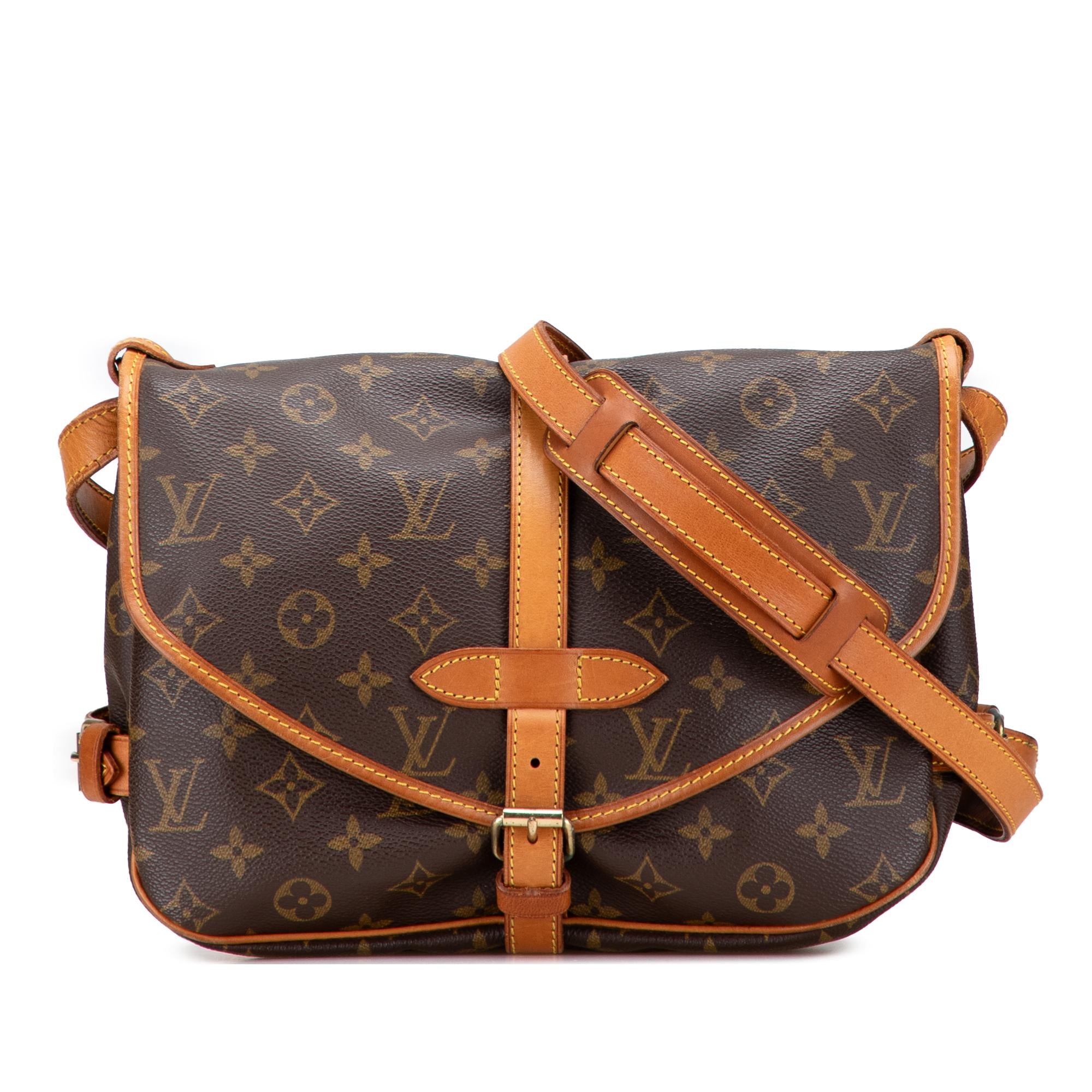 Louis Vuitton Monogram Saumur 30