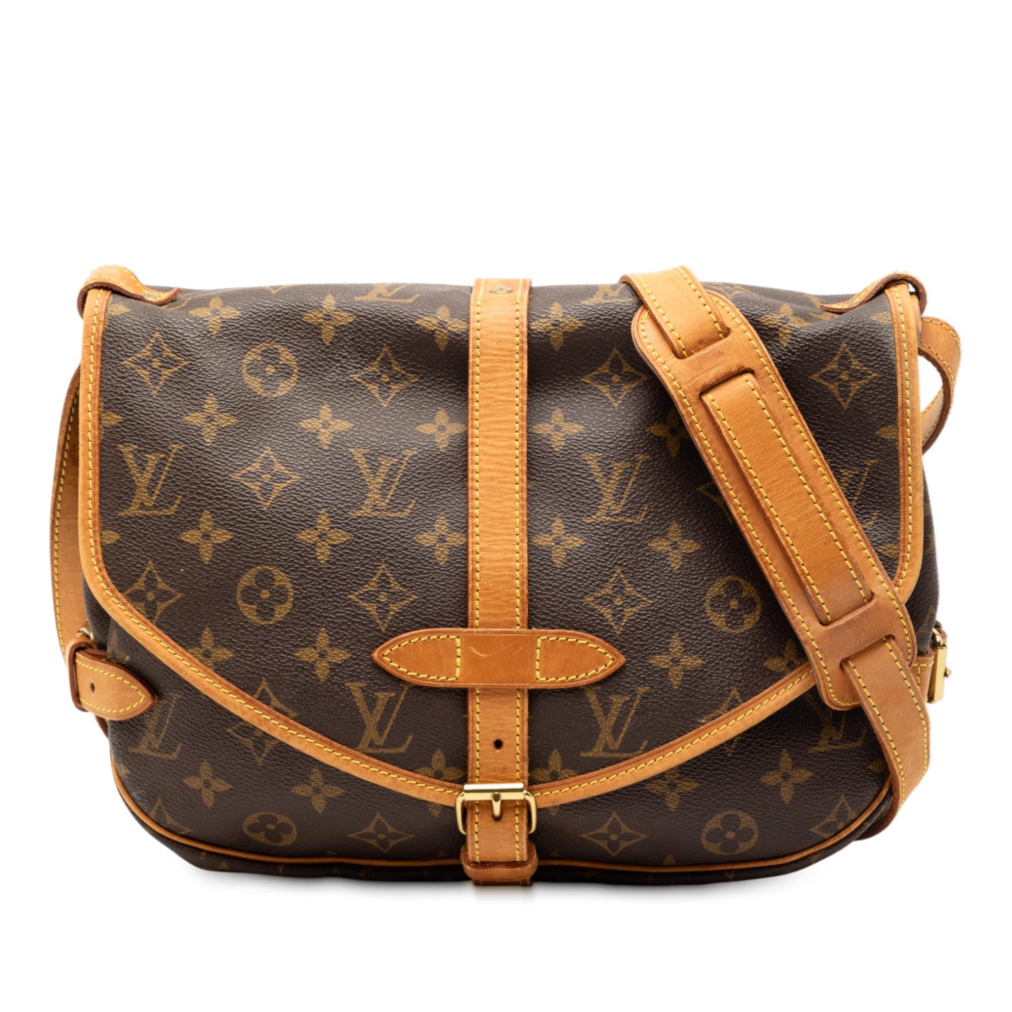 Louis Vuitton Monogram Saumur 30