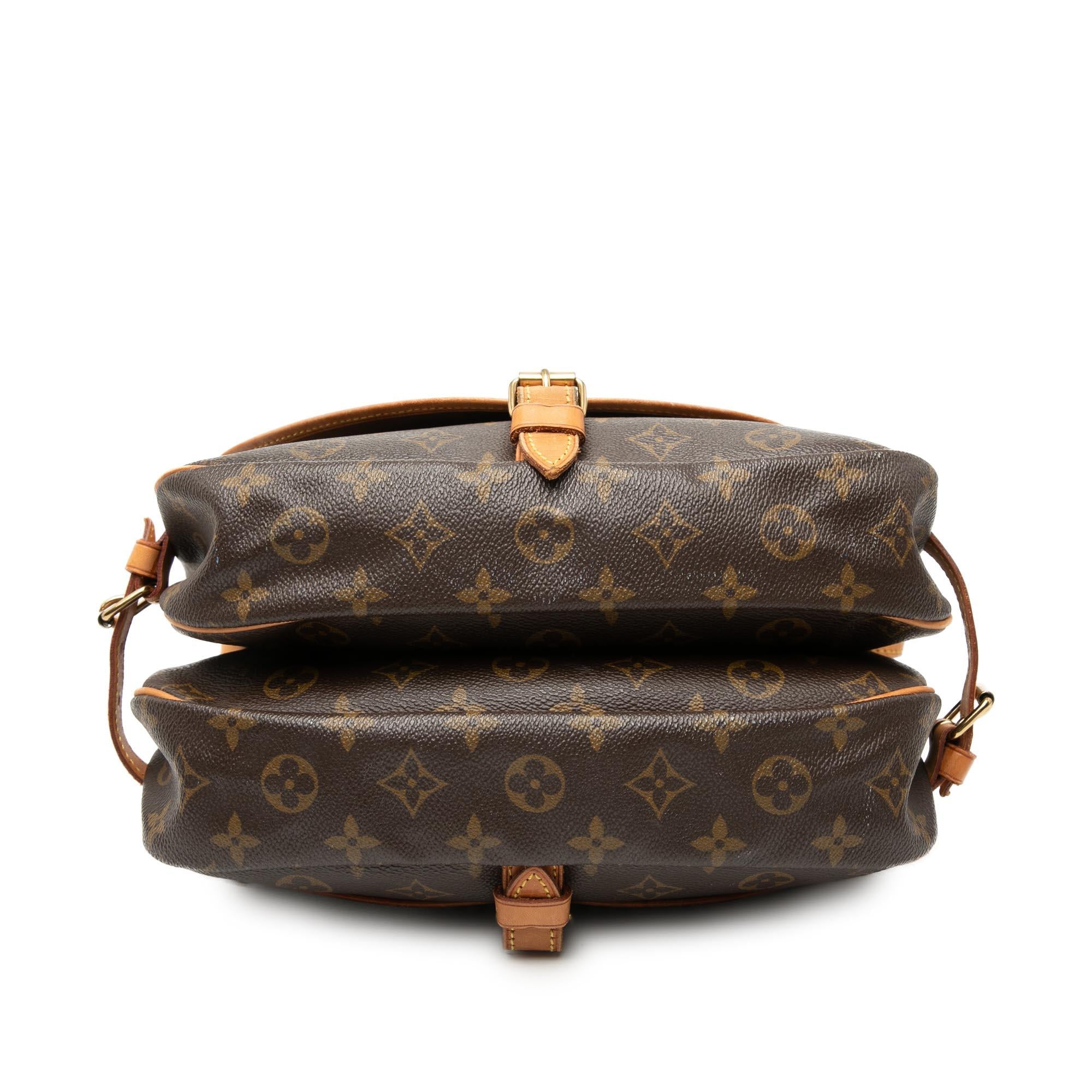 Louis Vuitton Monogram Saumur 30