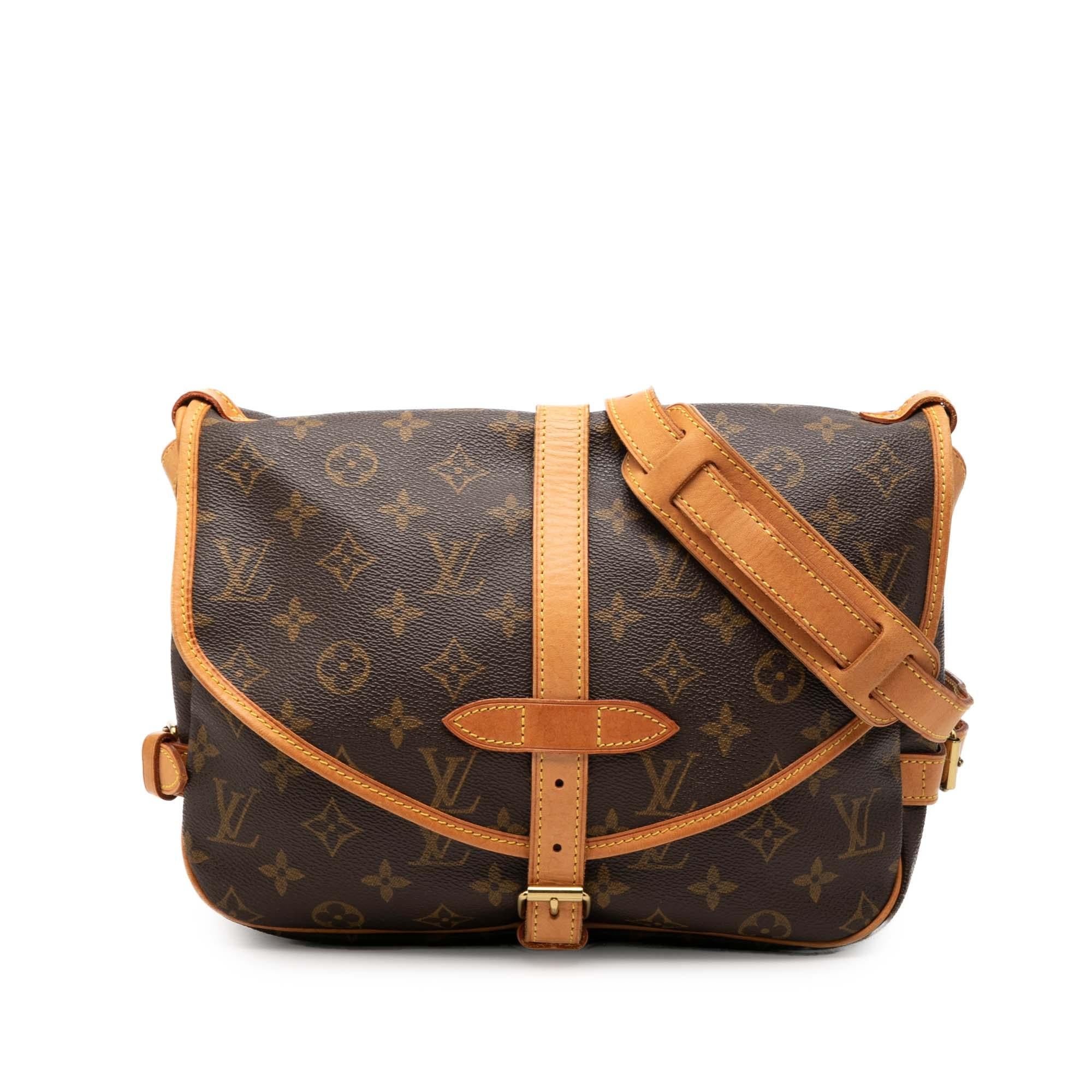 Louis Vuitton Monogram Saumur 30