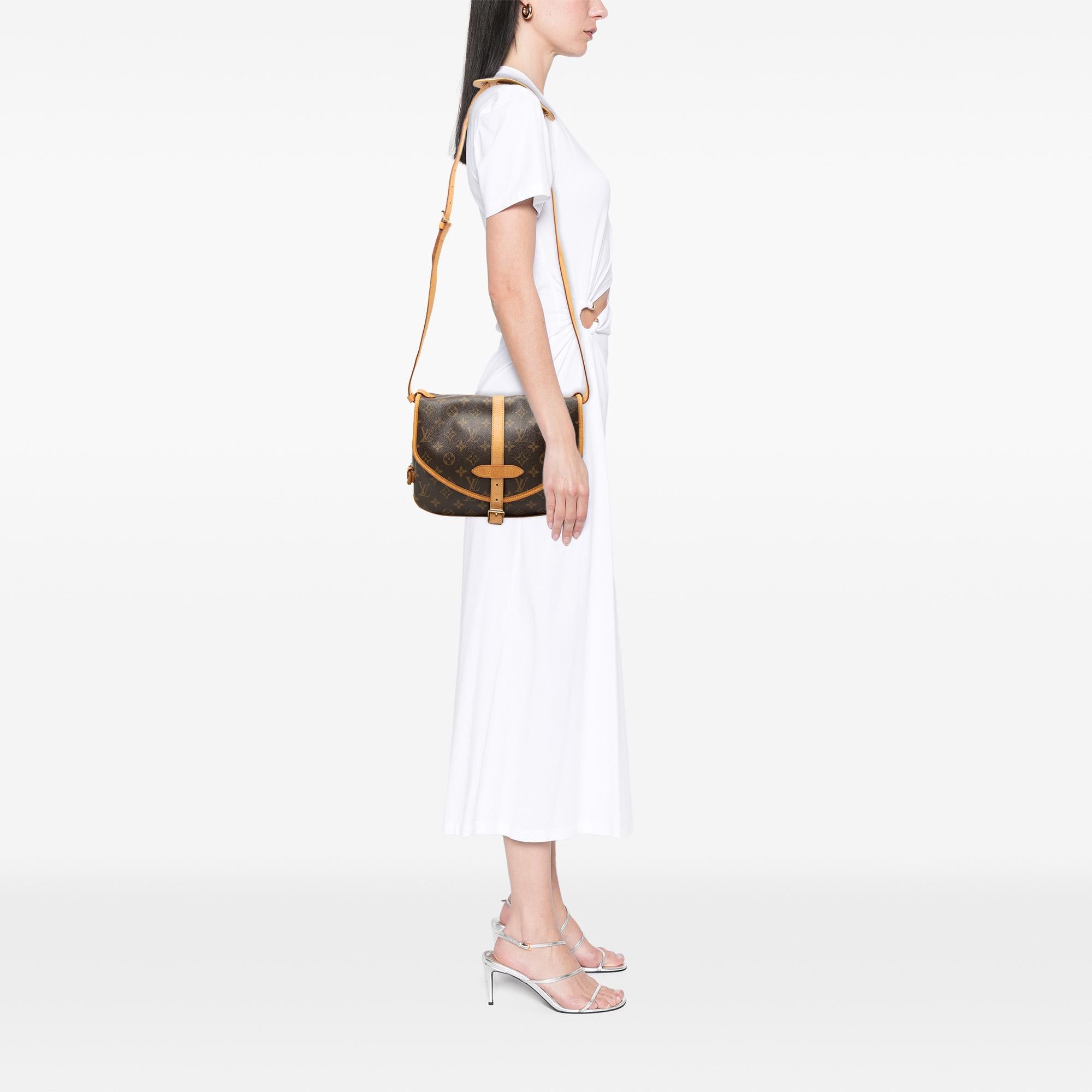 Louis Vuitton Monogram Saumur 30