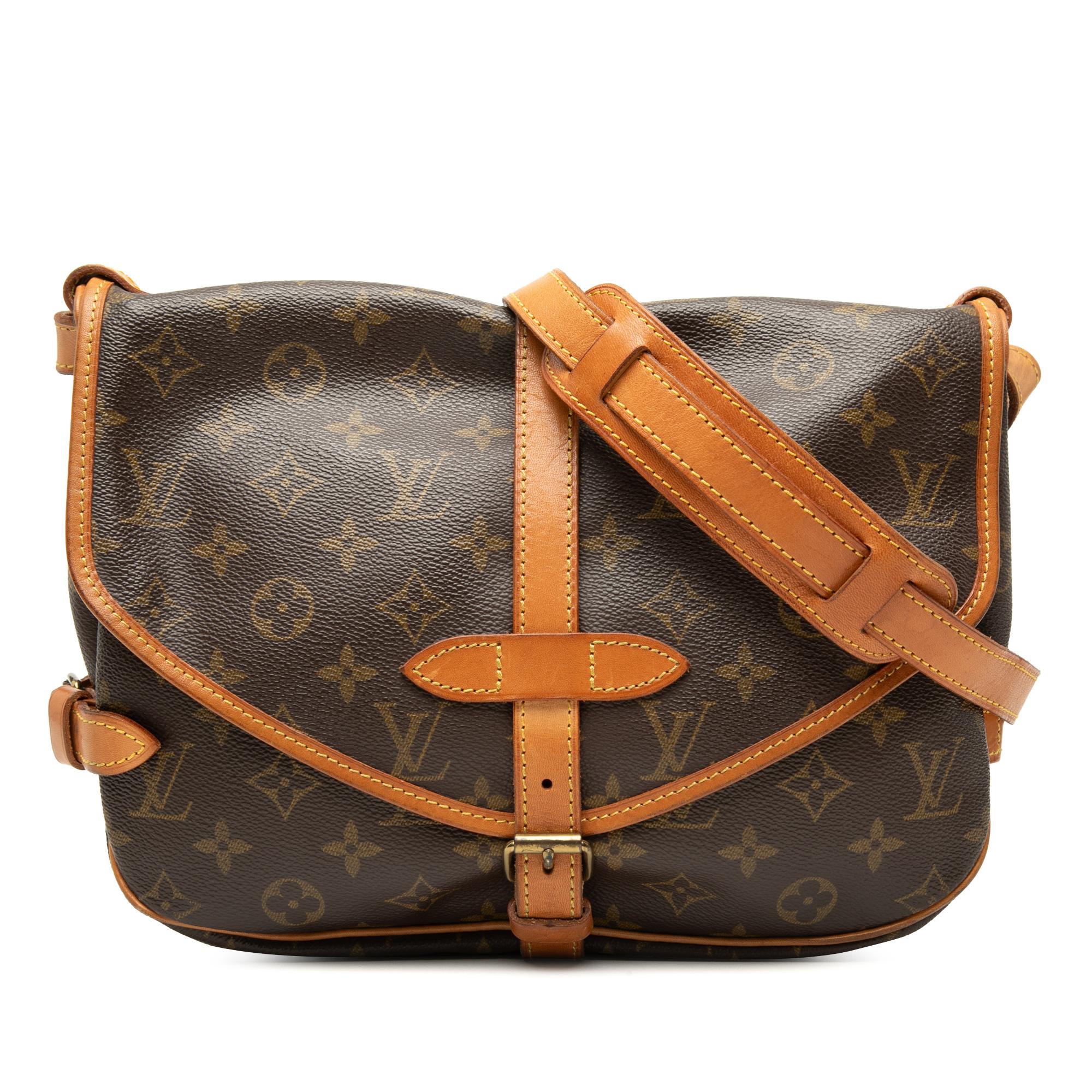 Louis Vuitton Monogram Saumur 30