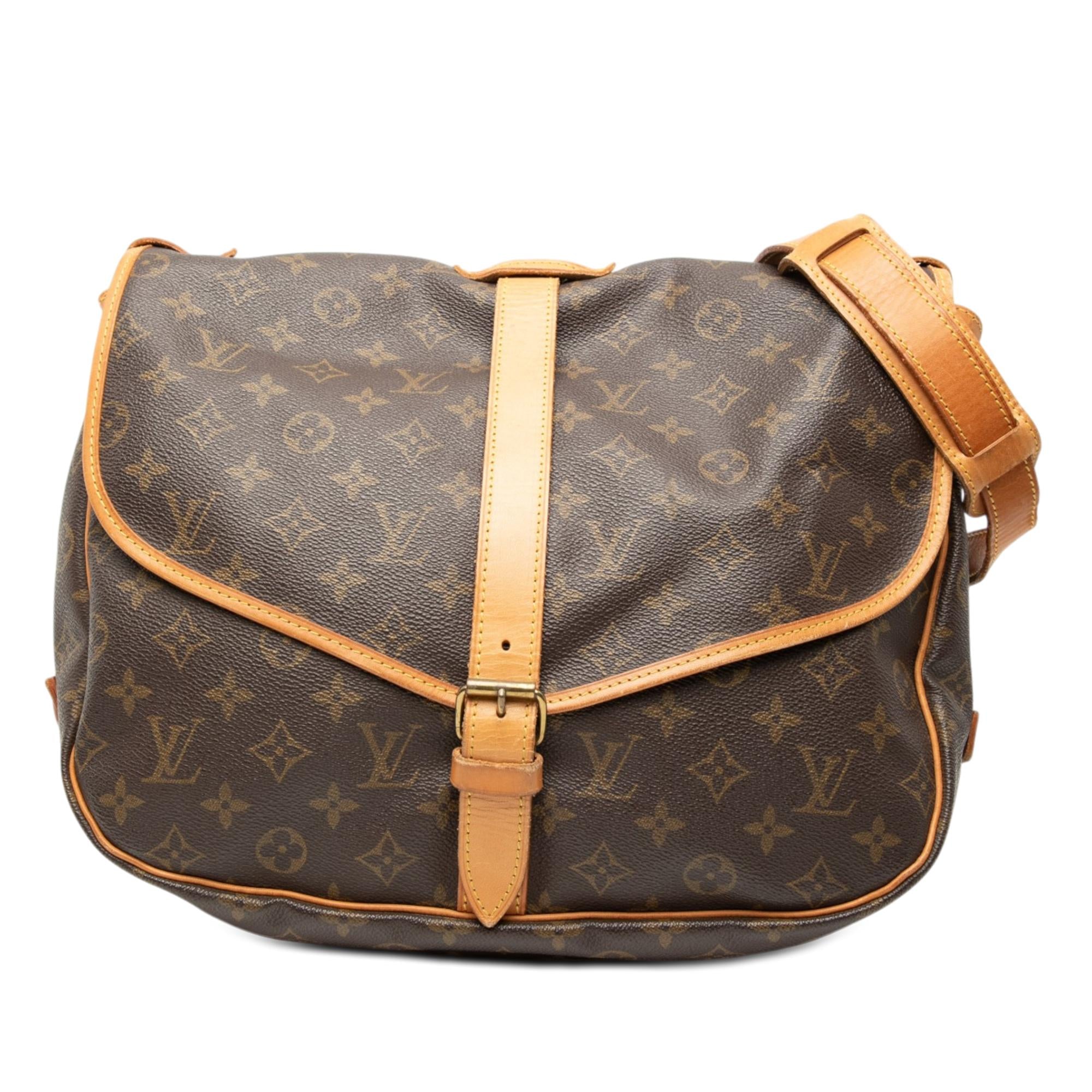 Louis Vuitton Monogram Saumur 35