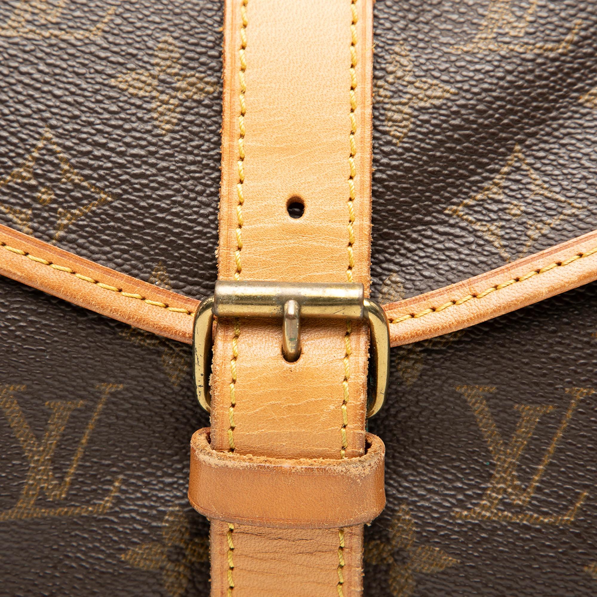 Louis Vuitton Monogram Saumur 35