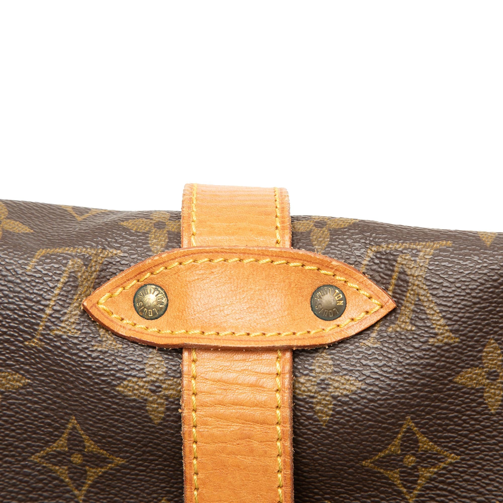 Louis Vuitton Monogram Saumur 35